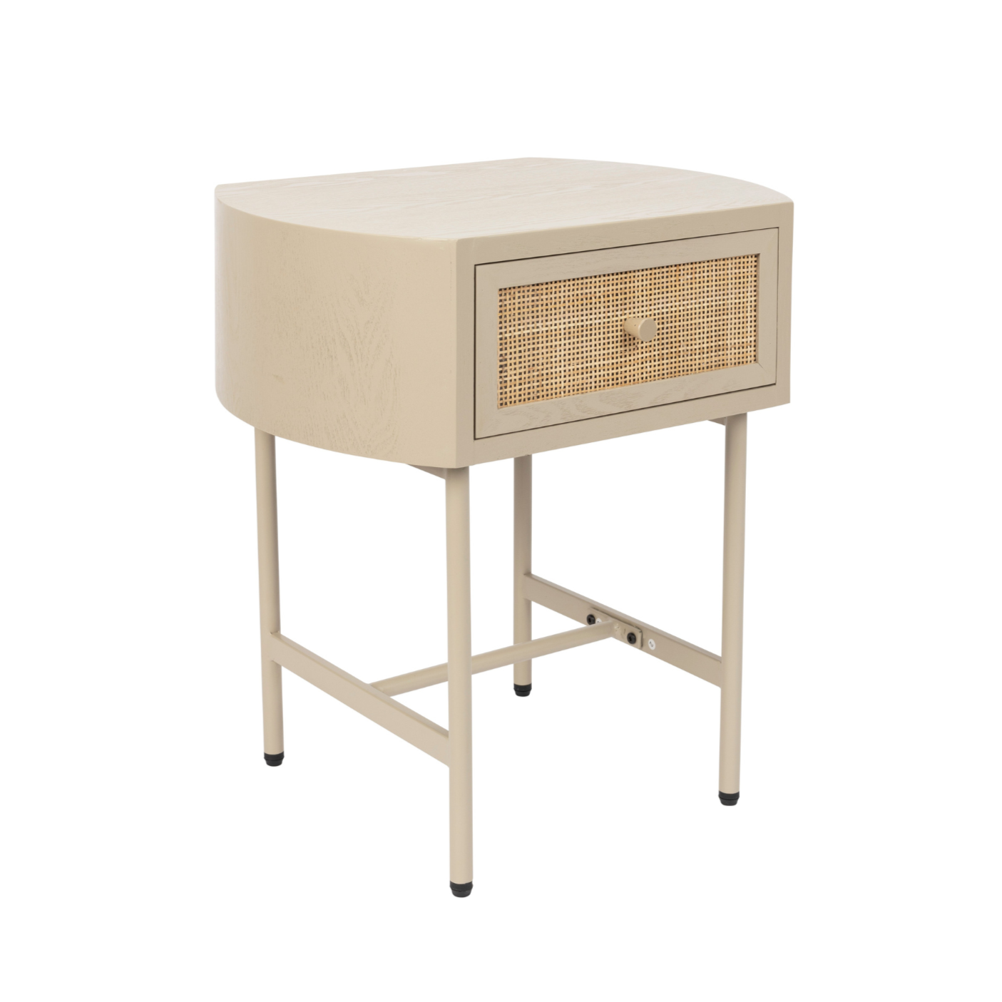 Beige AMAYA tafel van riet
