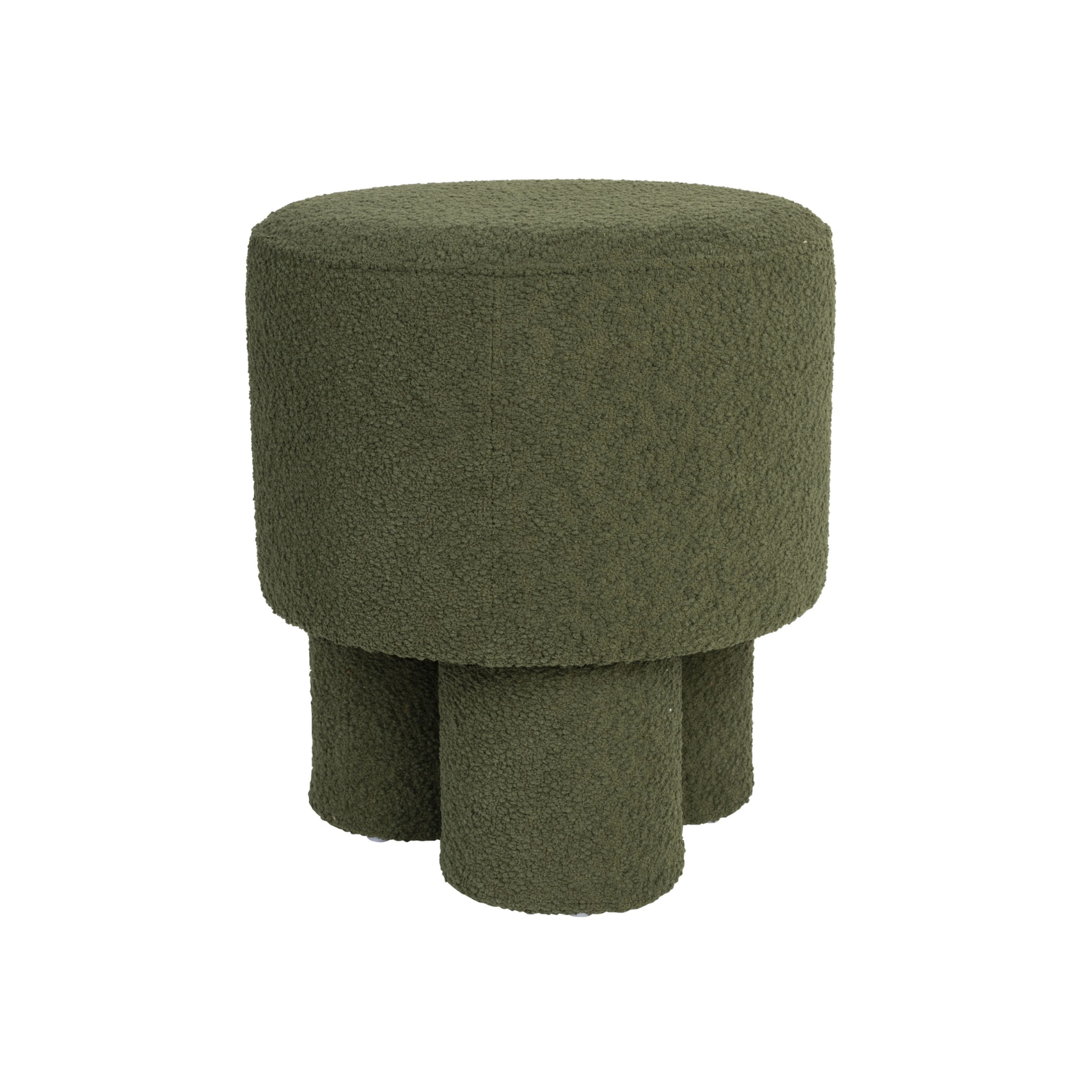 Voetensteun MARCOS olijfgroene boucle