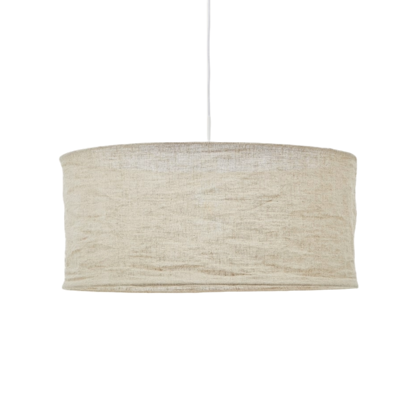 Hanglamp Abażur MARIELA beige linnen