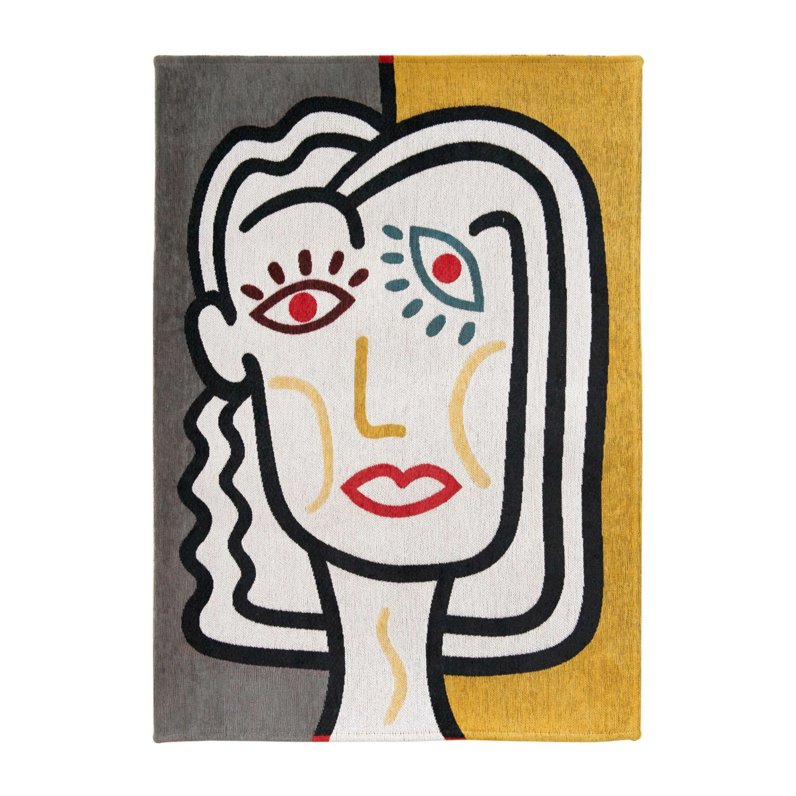 Vloerkleed DORA DORADO grijs-geel