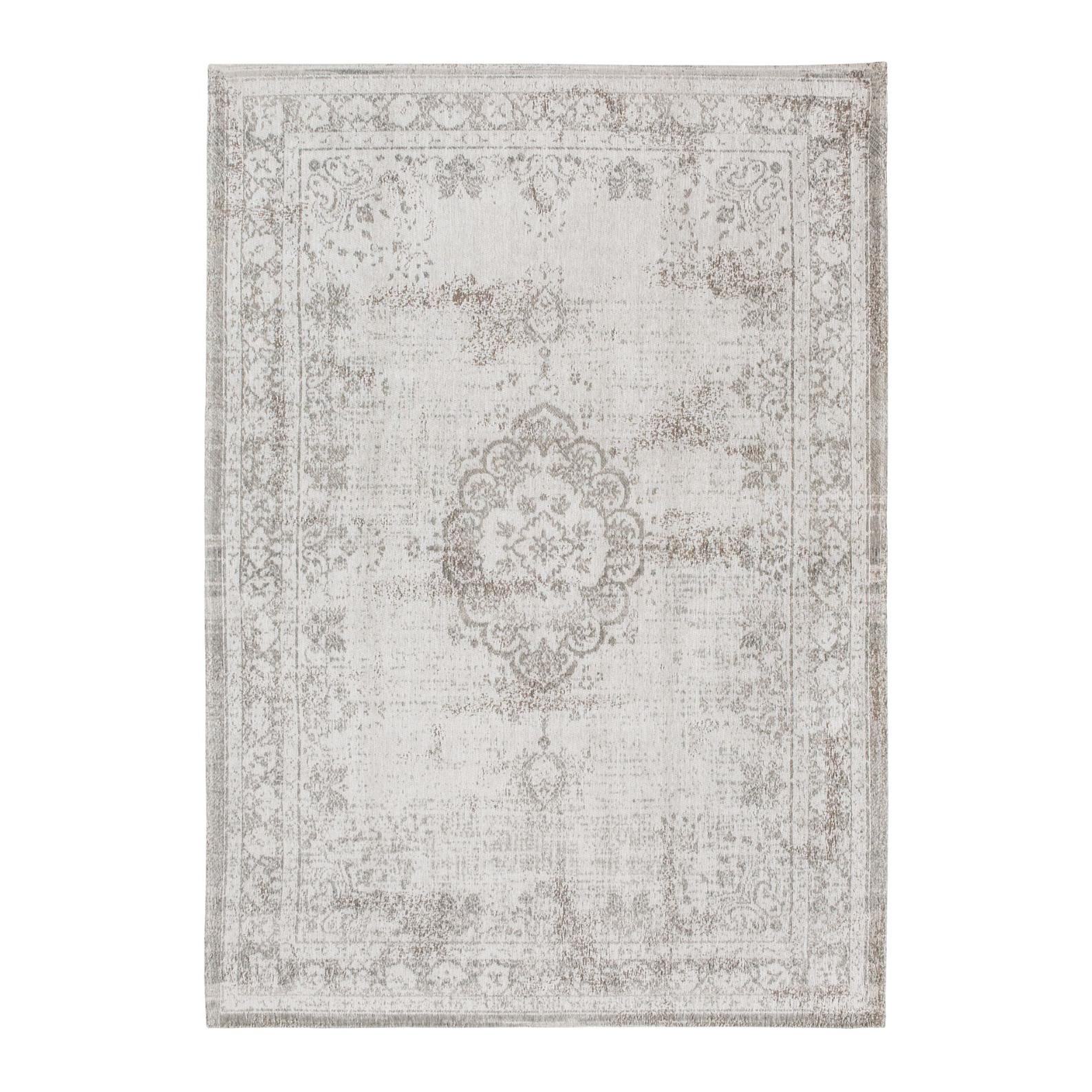 Medallion Salt & Pepper Beige Rug
