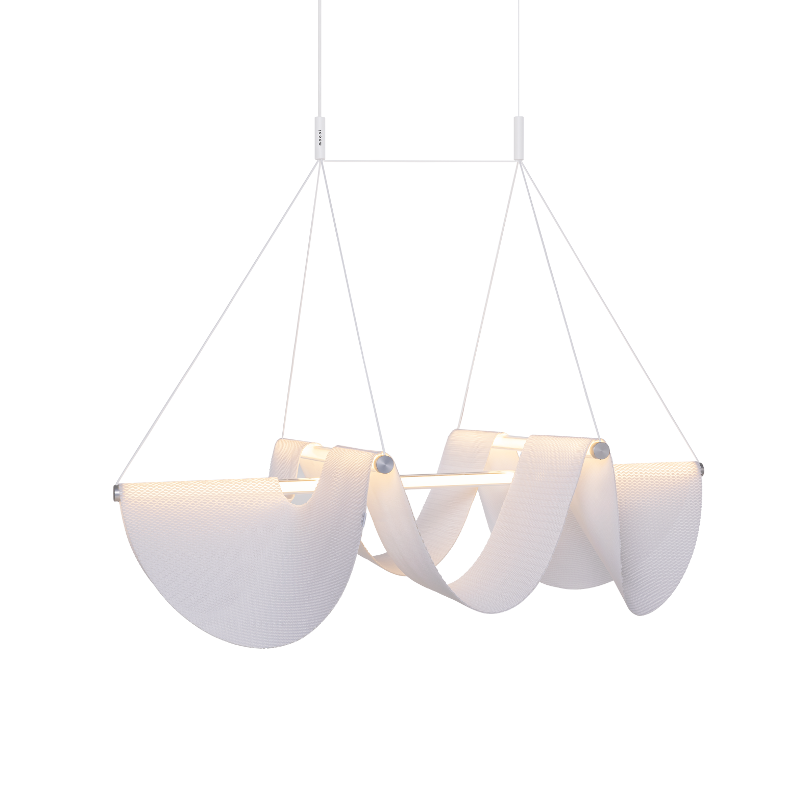 Hanglamp DRAPE LIGHT met gedrapeerde stof