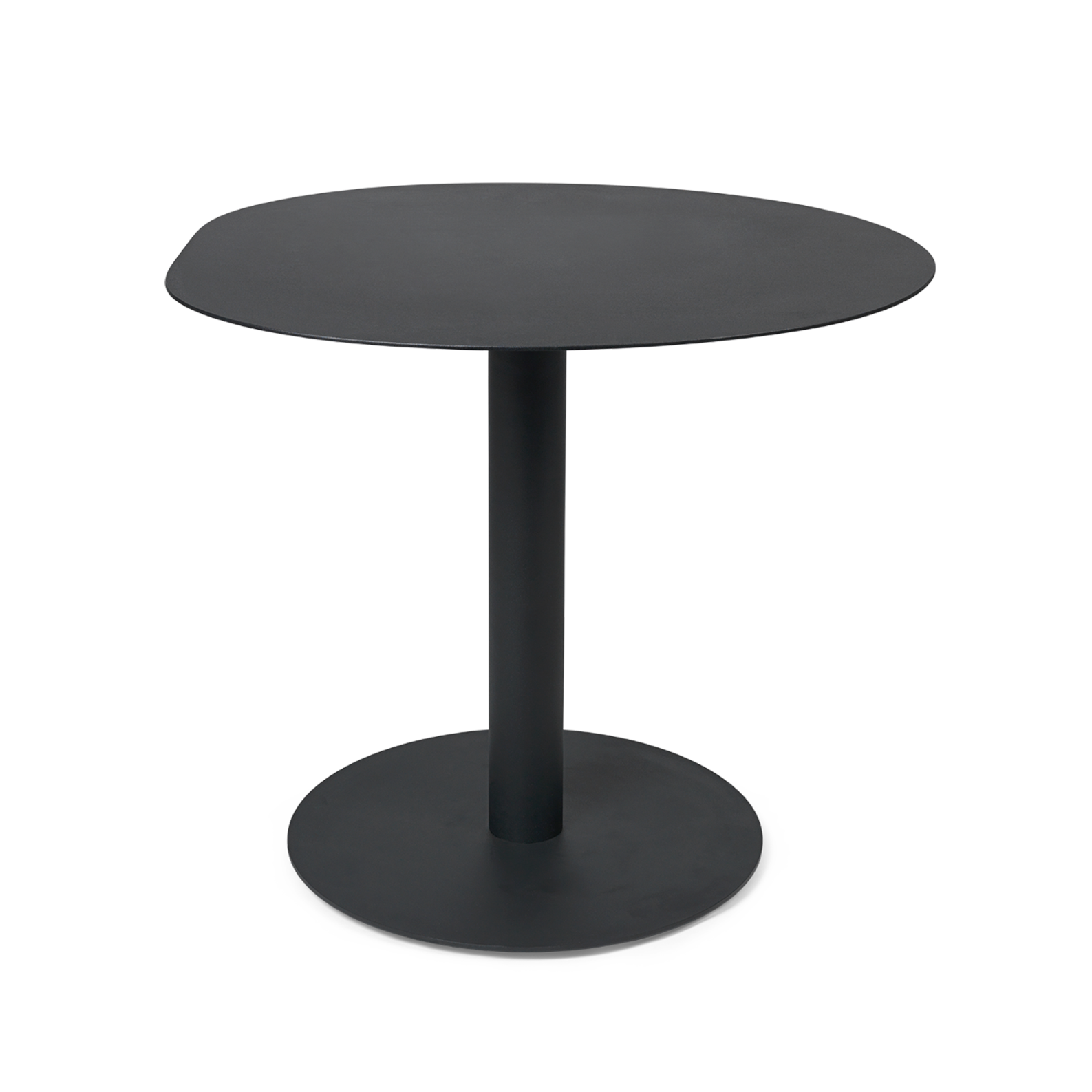 Zwarte ronde tafel POND