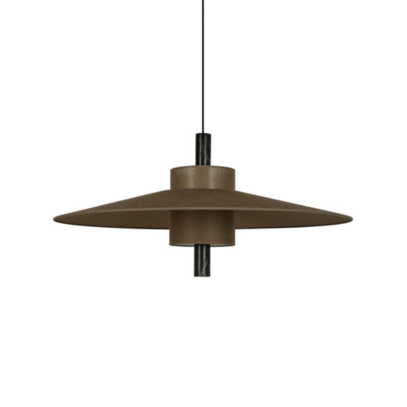 Hanglamp THESEE donkerbruin