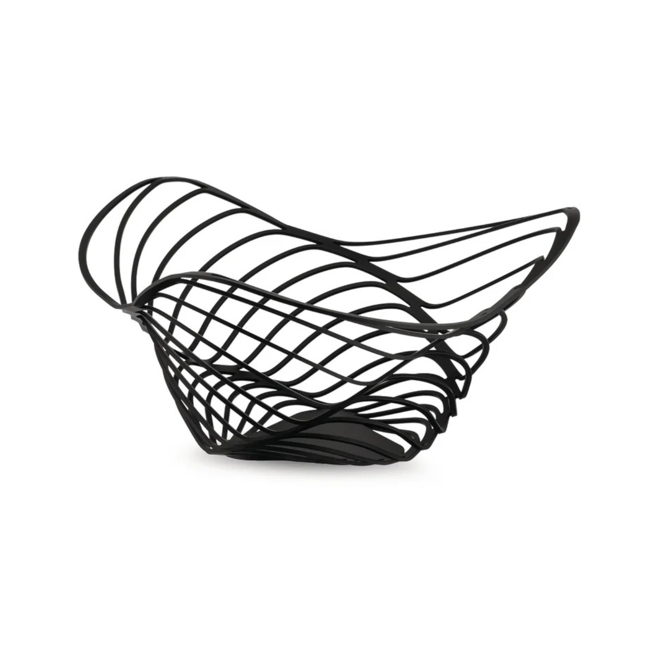 Fruitmand TRINITY zwarte staal