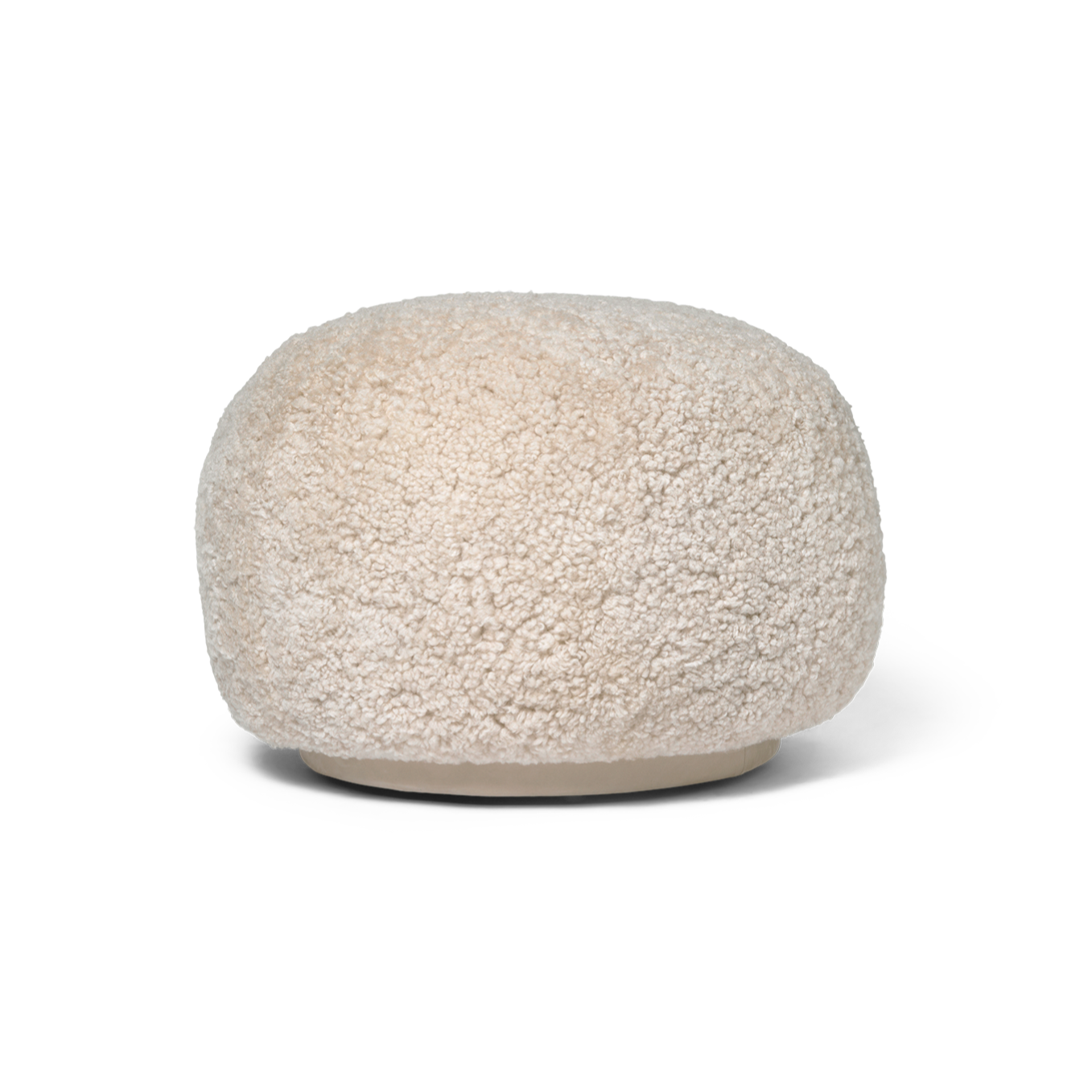Puf RICO Schapenvacht crème