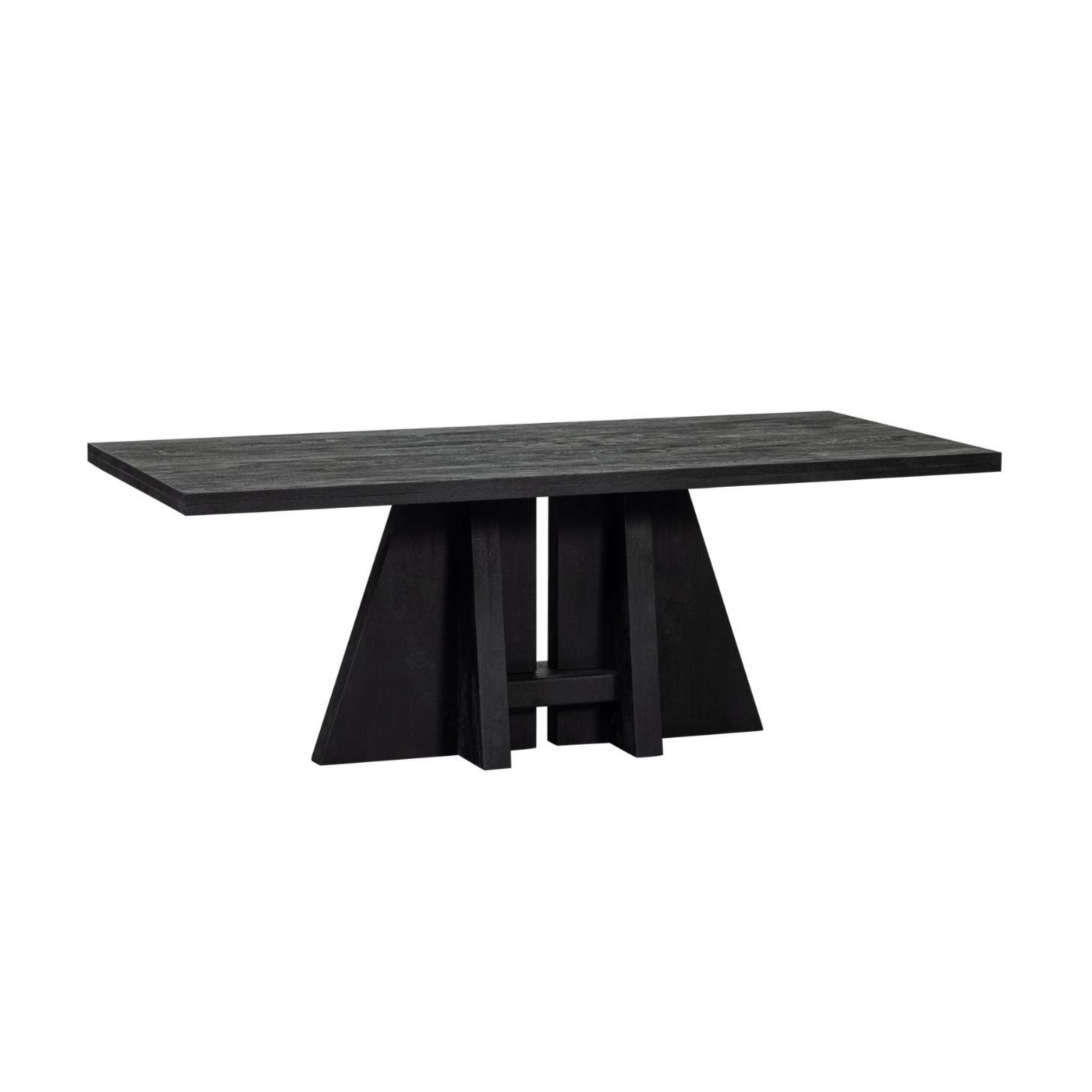 Tafel KEAN zwart mango hout