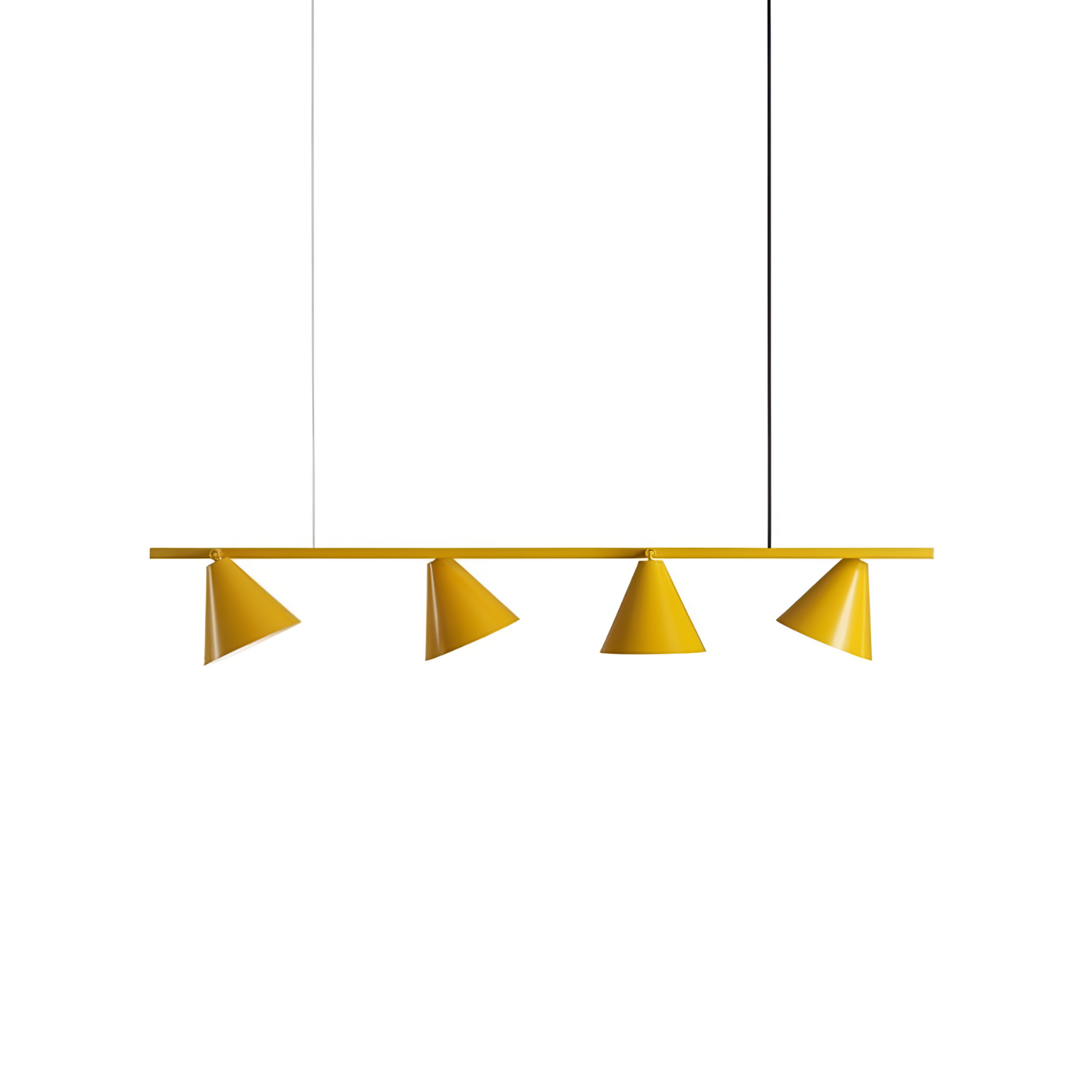 Hanglamp FORM QUATRO mosterdkleur
