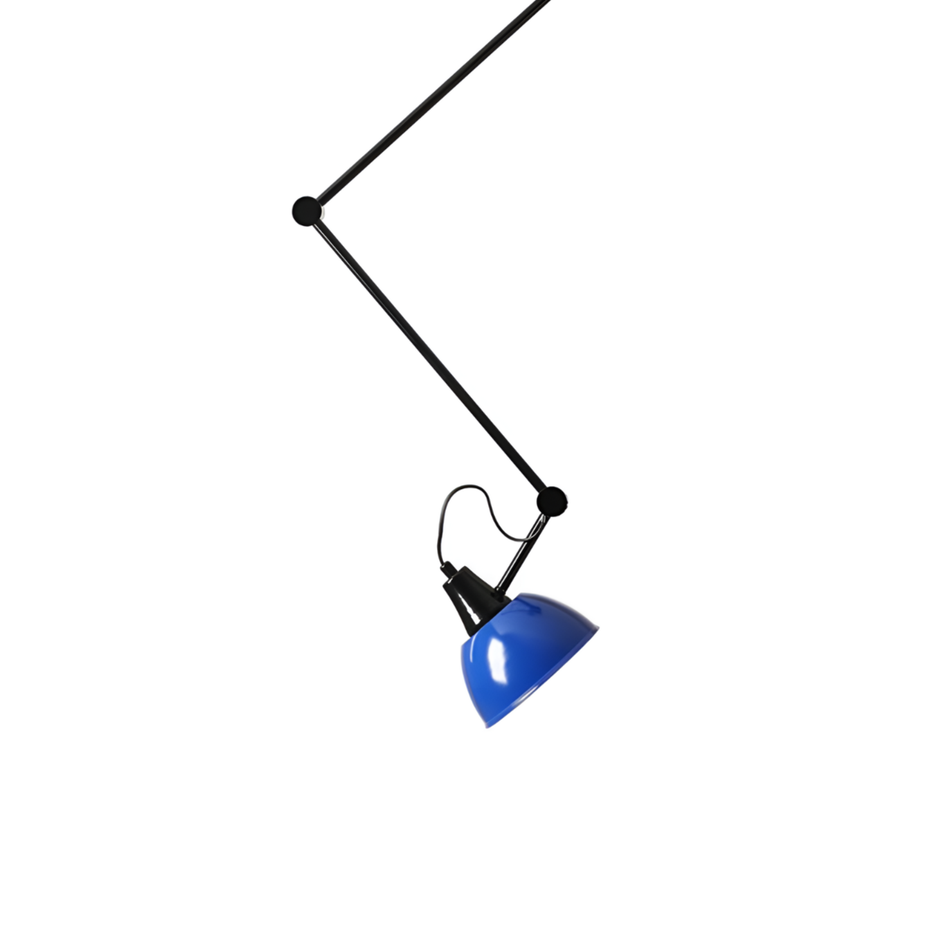 Verstelbare plafondlamp AIDA blauw