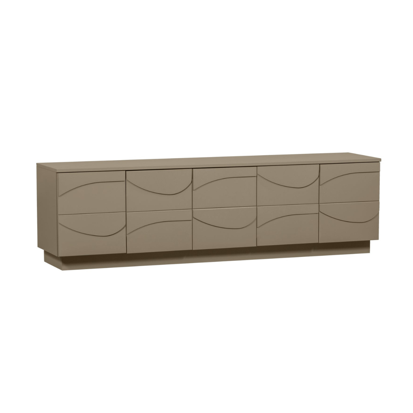 Teo TV-Sideboard in Grau