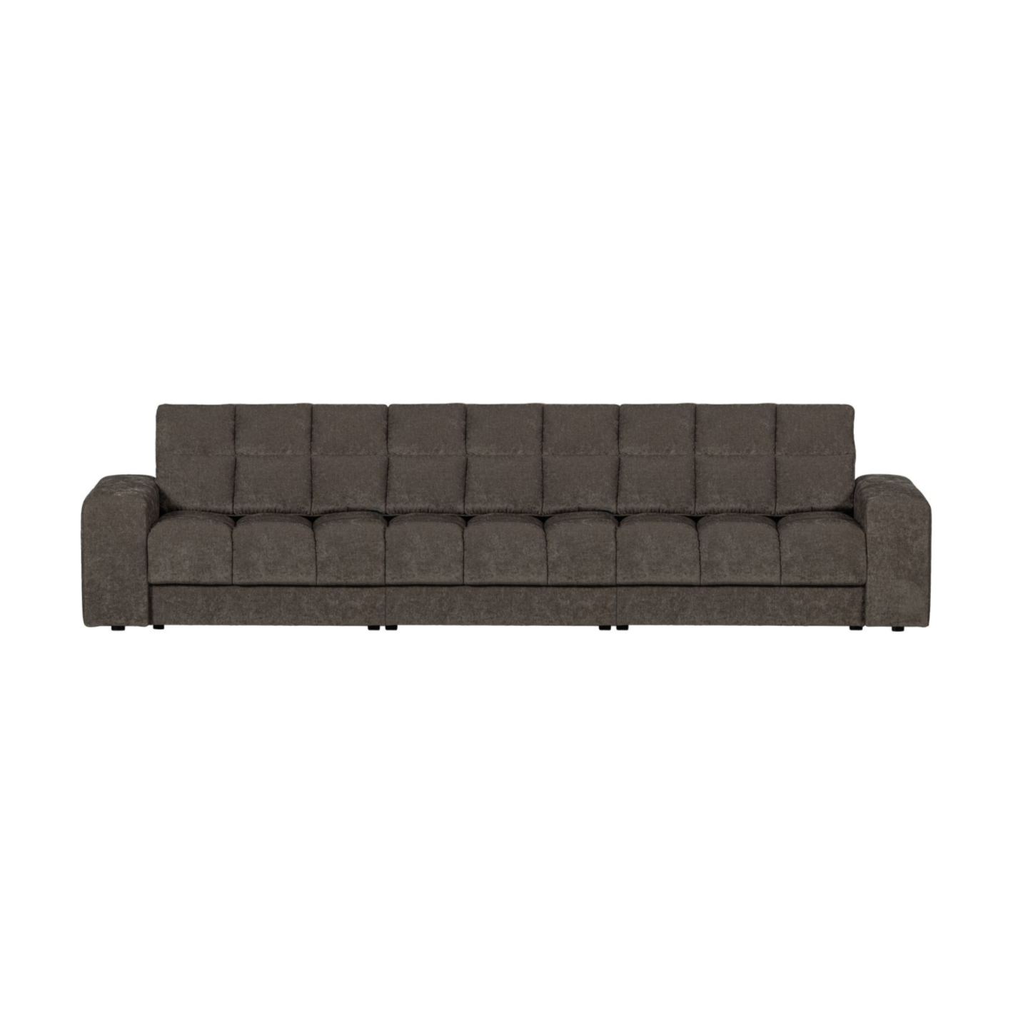 Second date 3-seater sofa warm gray