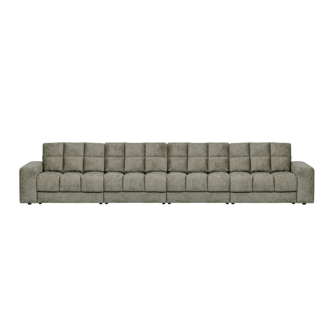 4 -seerer Sofa zweites Date - Ein Samtfrost