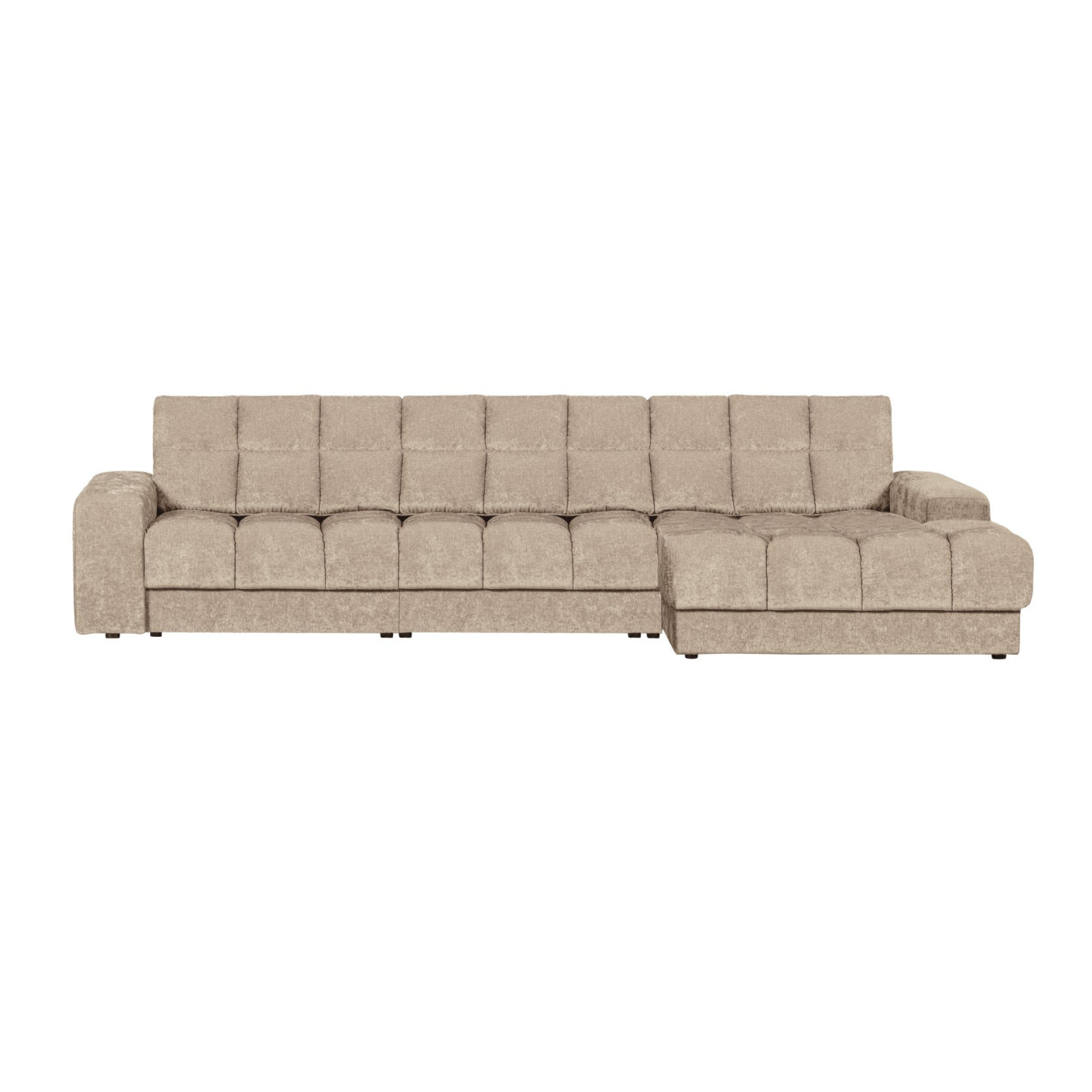 Right-sided corner sofa SECOND DATE beige