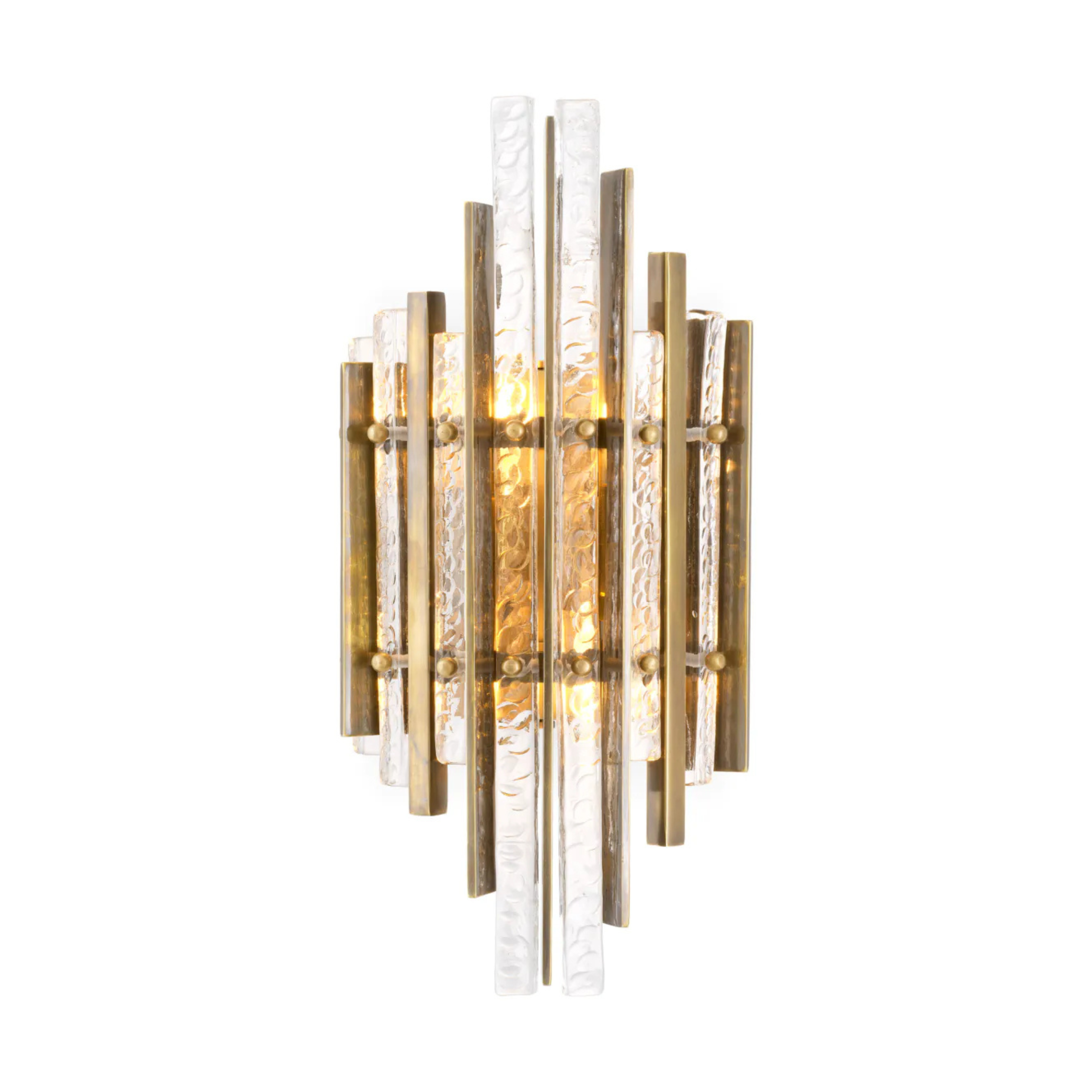 Kinkiet LEONORA antiek messing