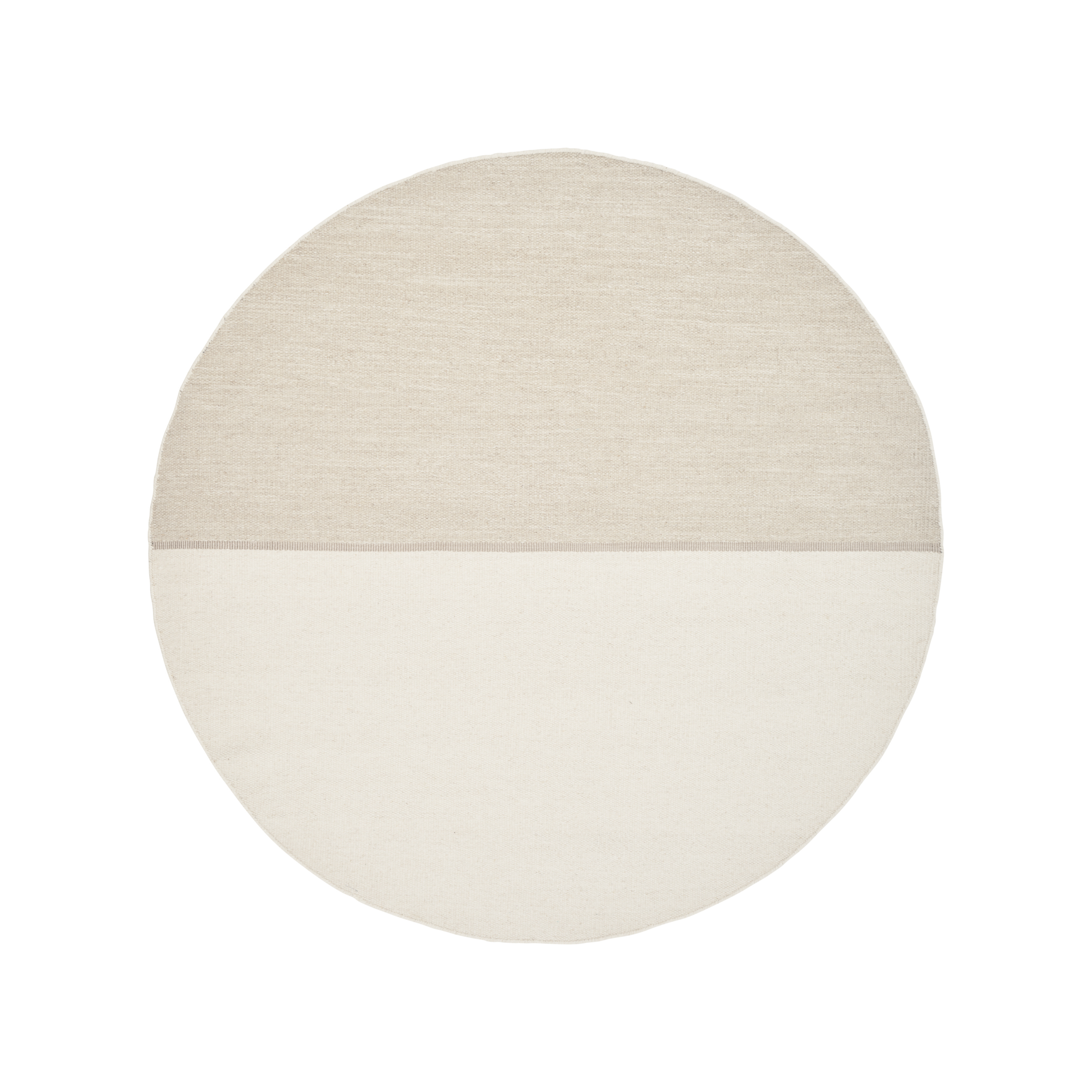MAGNETIZE round rug beige