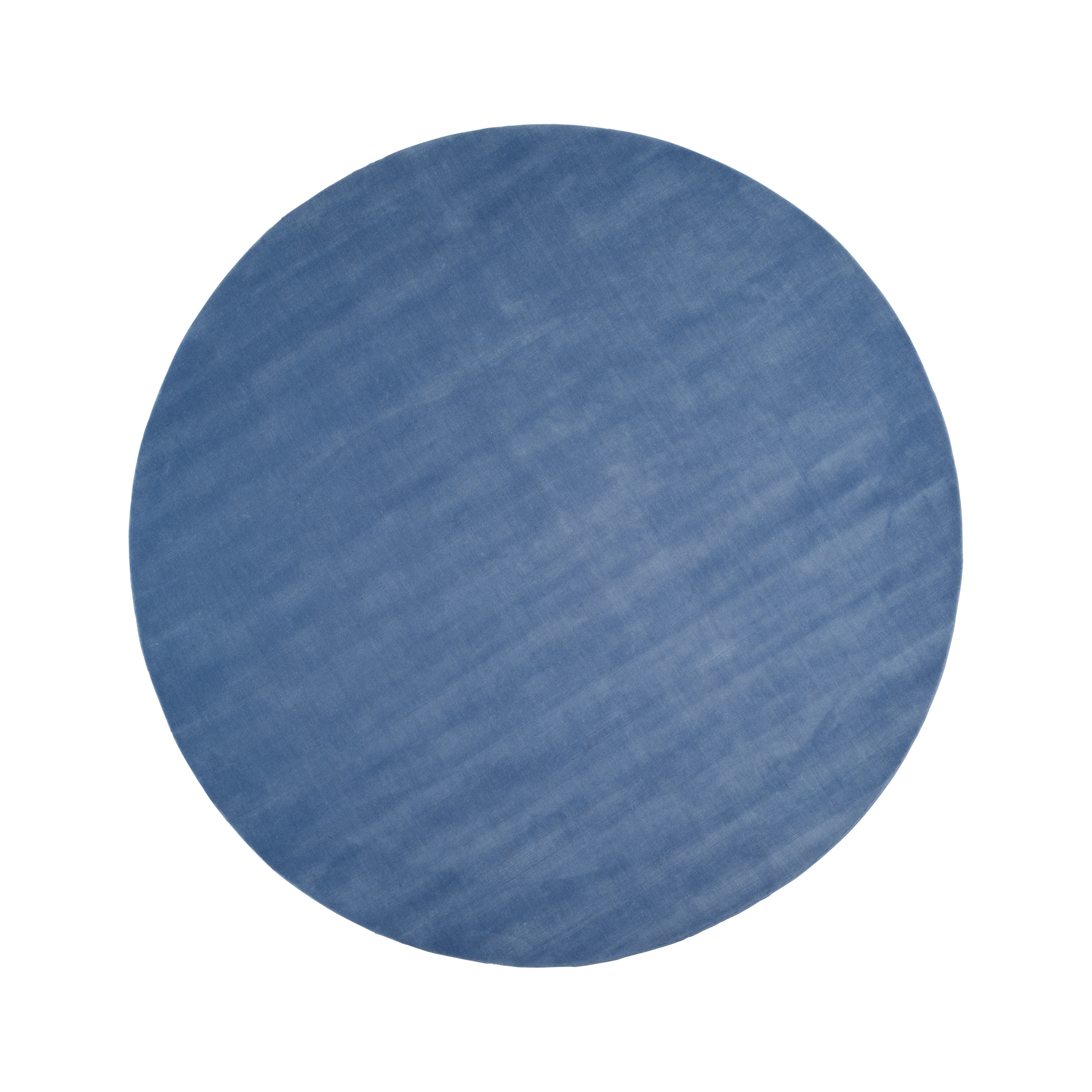 HALO CLOUD blue round rug