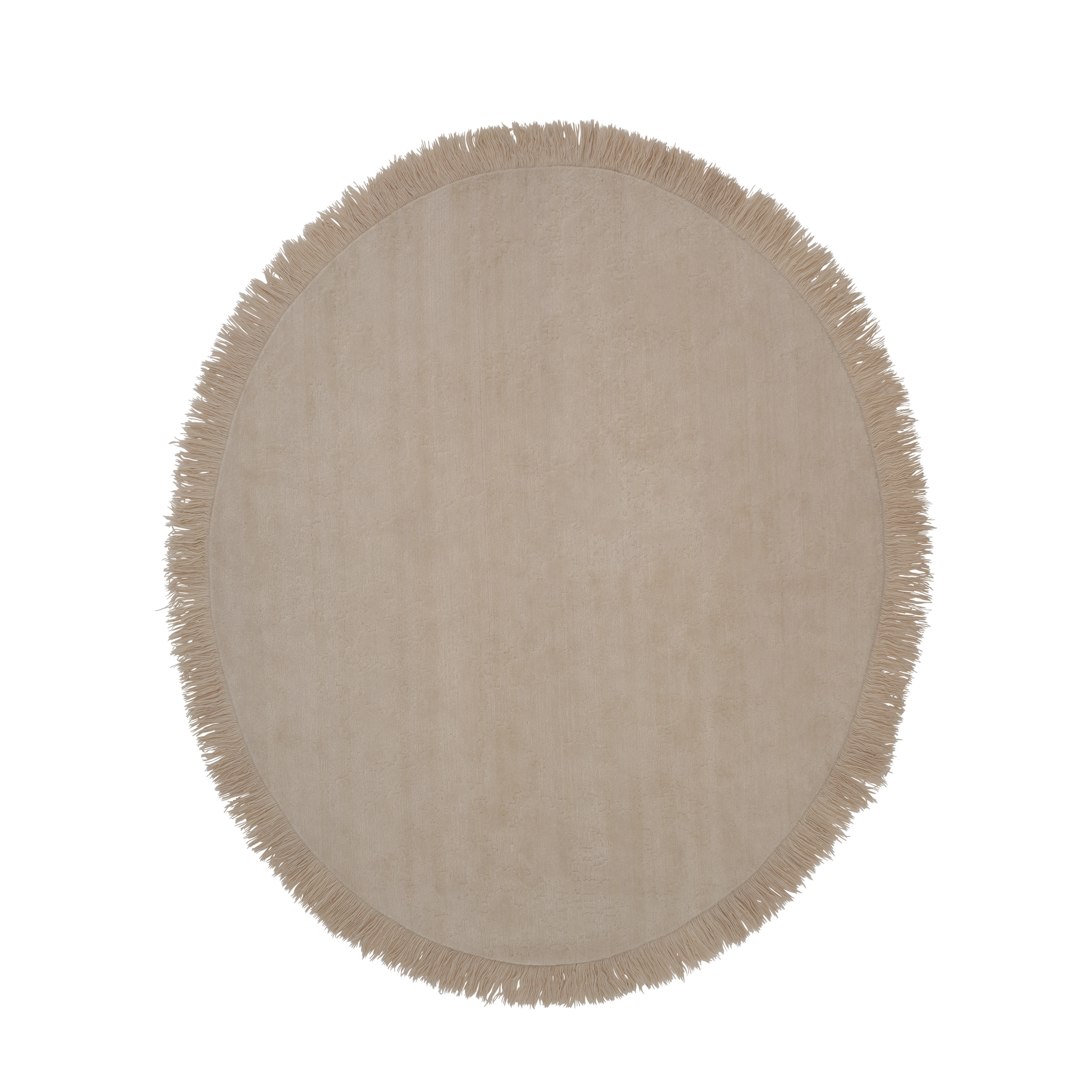Ovaler Teppich OCEANIC REEF beige
