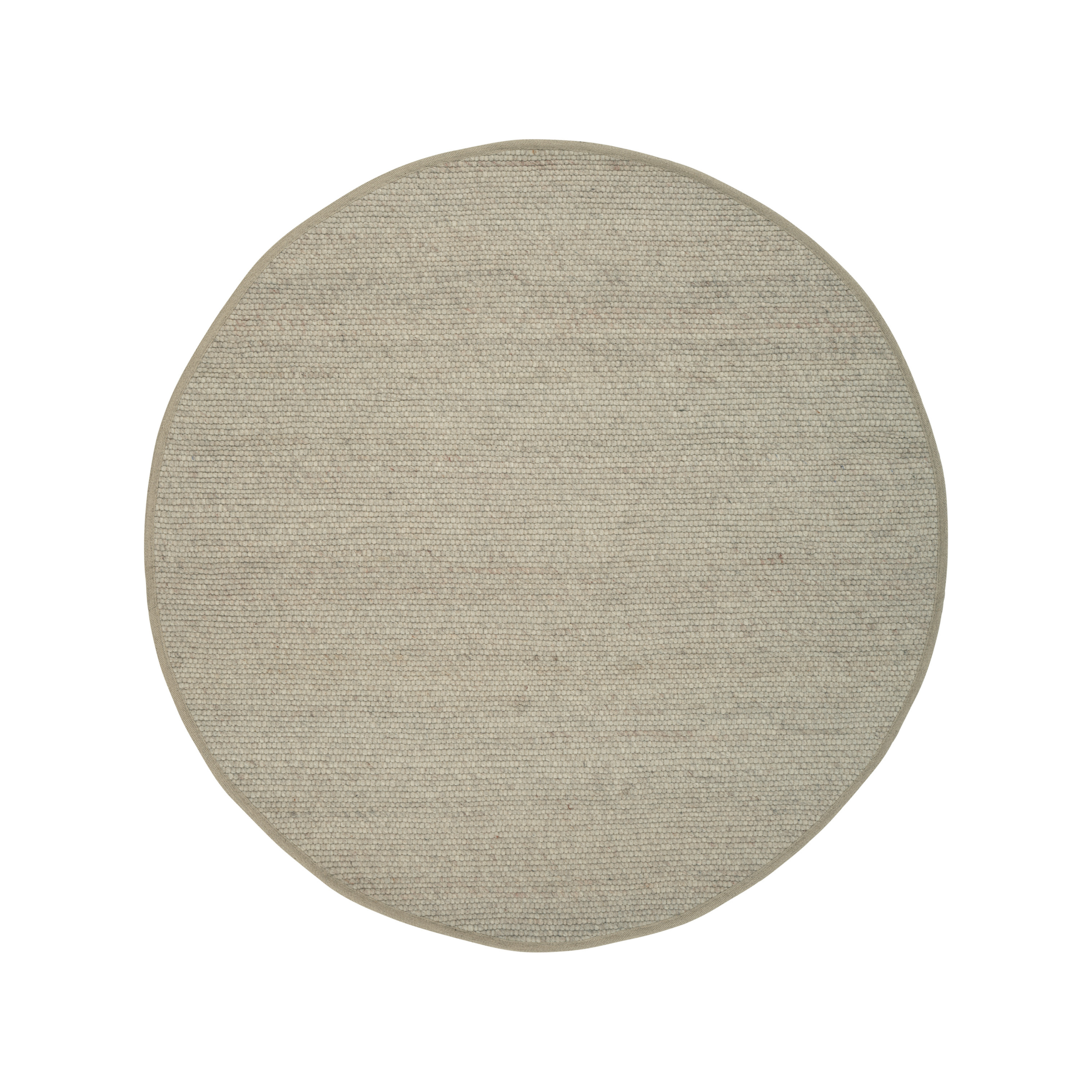 Rundteppich AGNER hellgrau