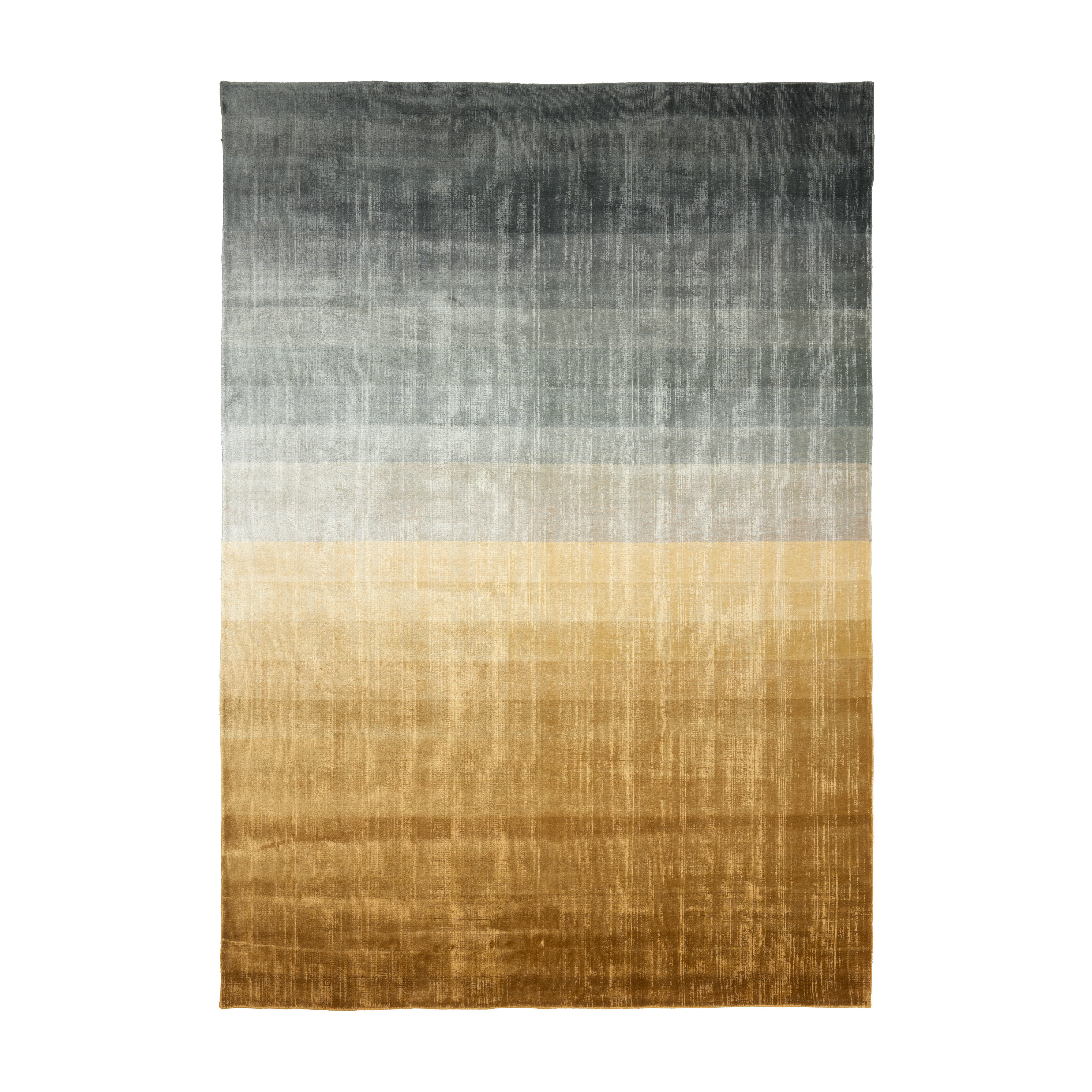 Vloerkleed COMBINATIE geel met grijs