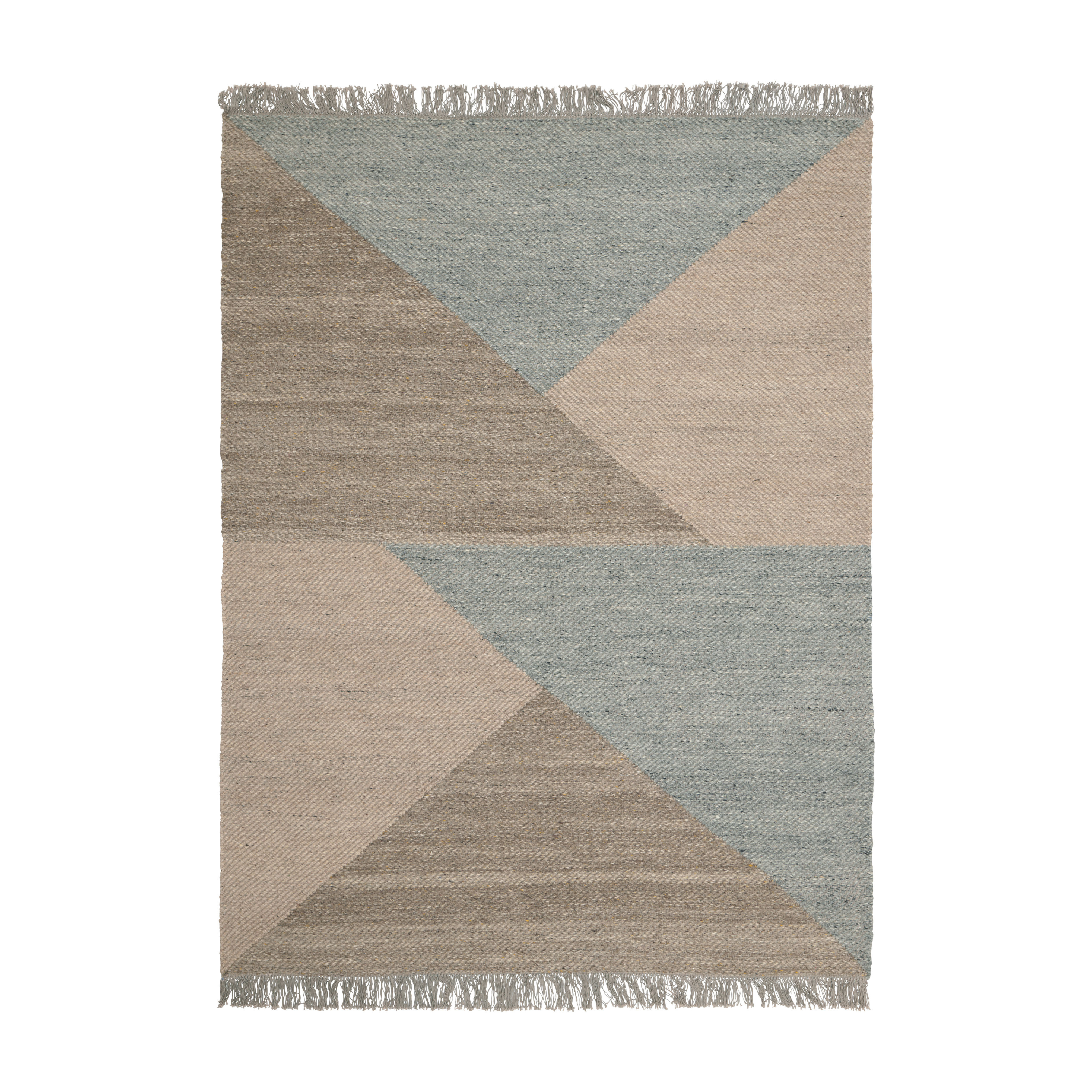 SKULD rug brown with gray