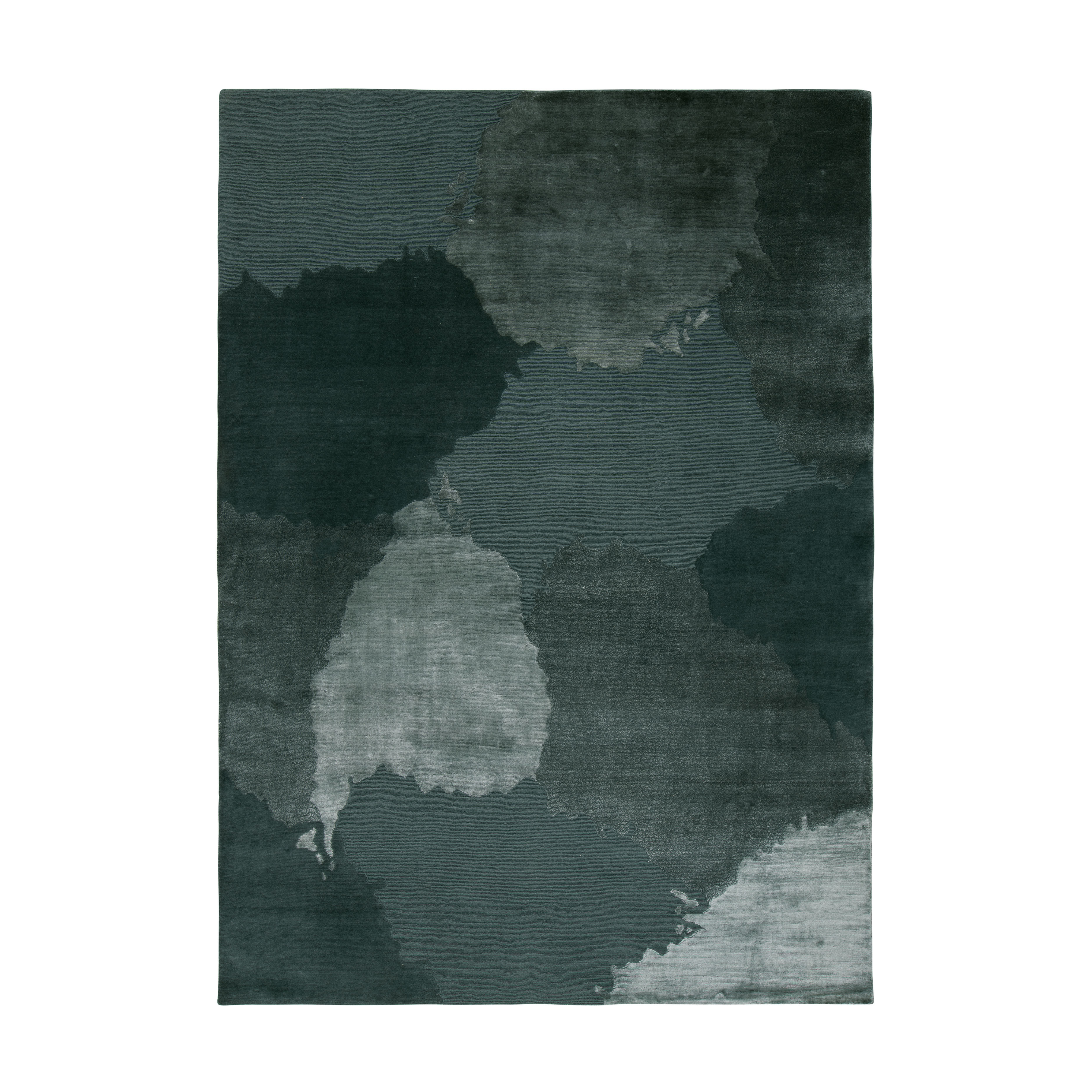 Vloerkleed MONU donkergroen