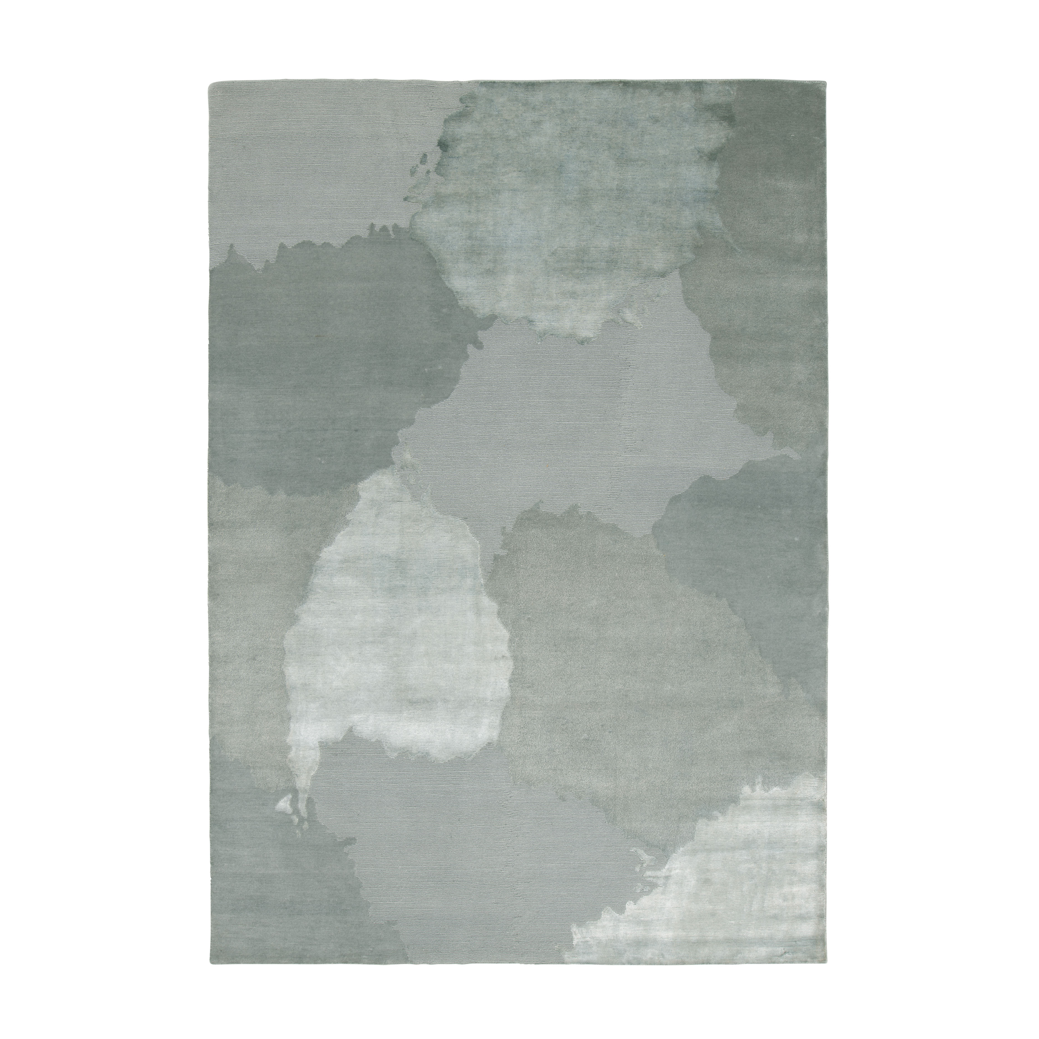 MONU gray-green rug