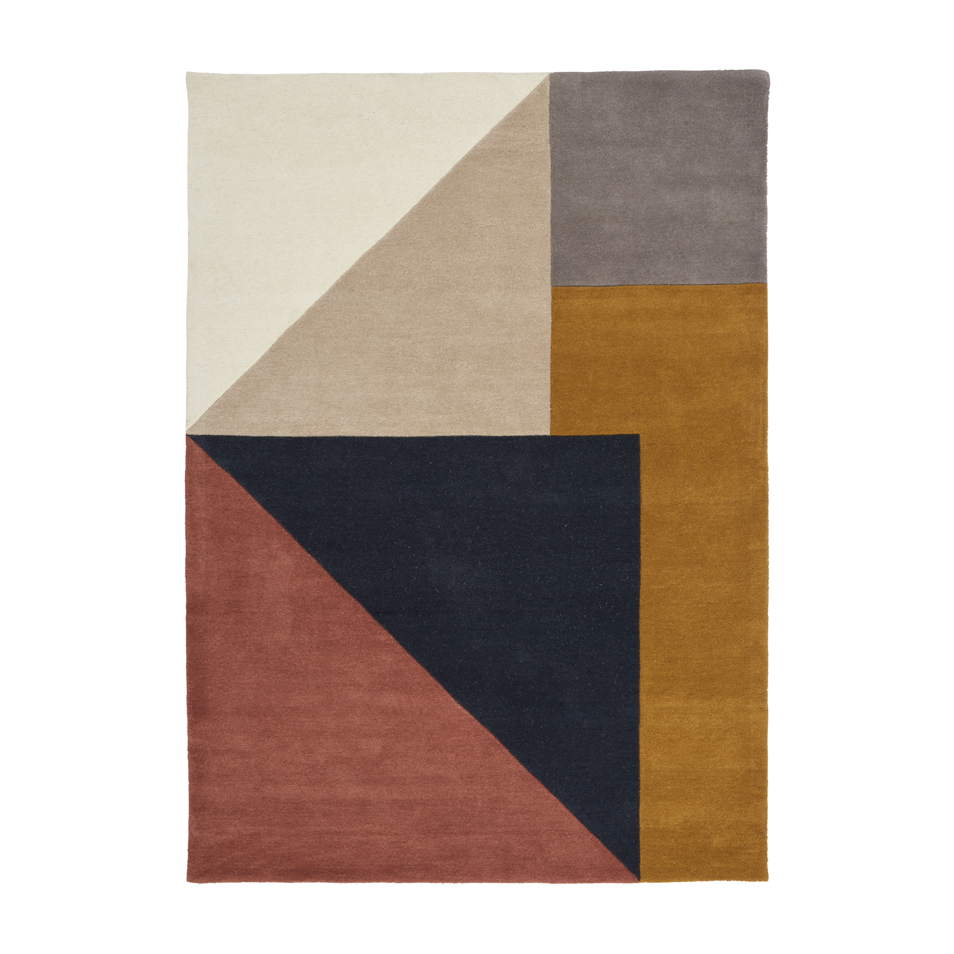 Vloerkleed ARGUTO - MULTI oranje met roze