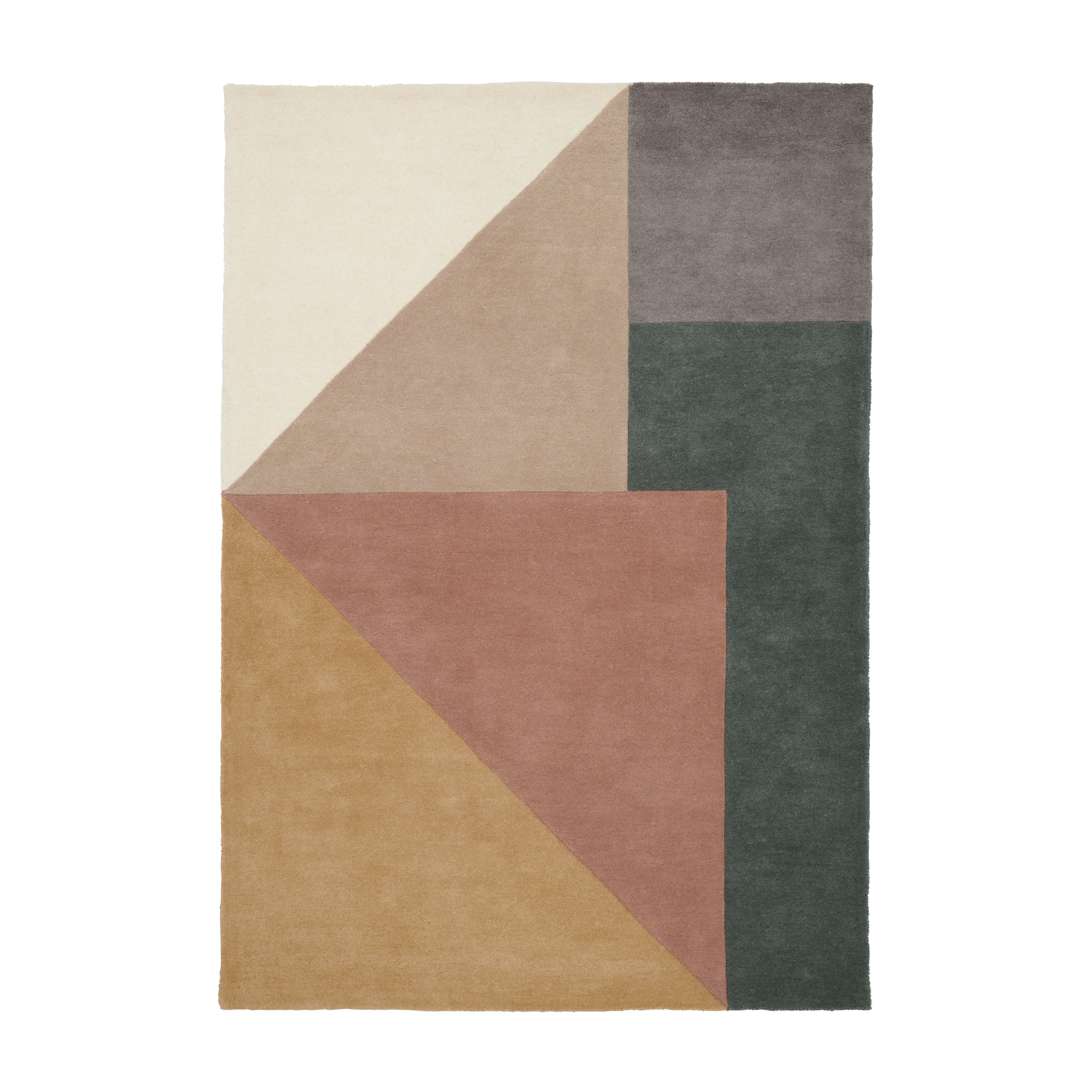 Vloerkleed ARGUTO - ROSE roze met beige