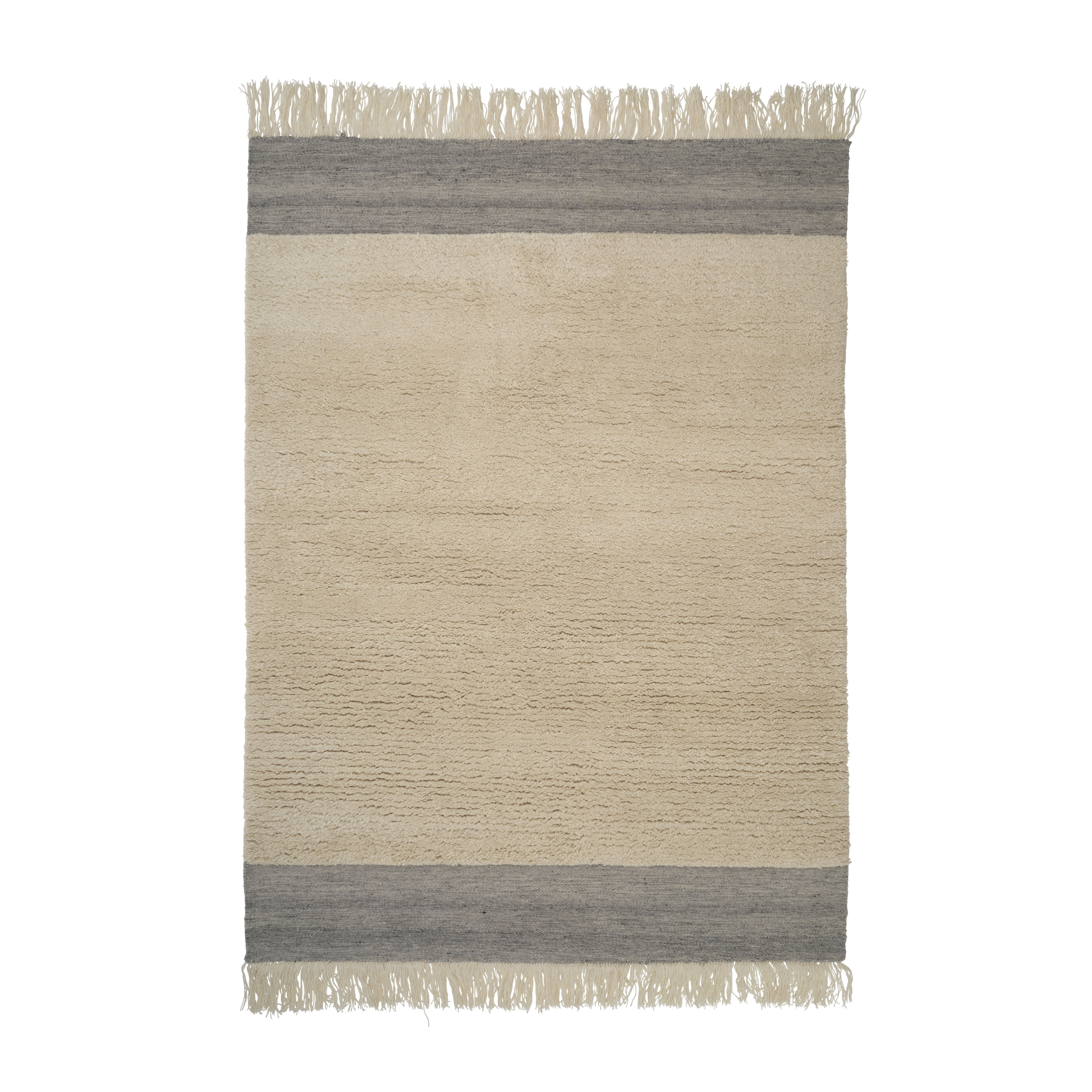 HUMBLE ACT rug broken white with gray