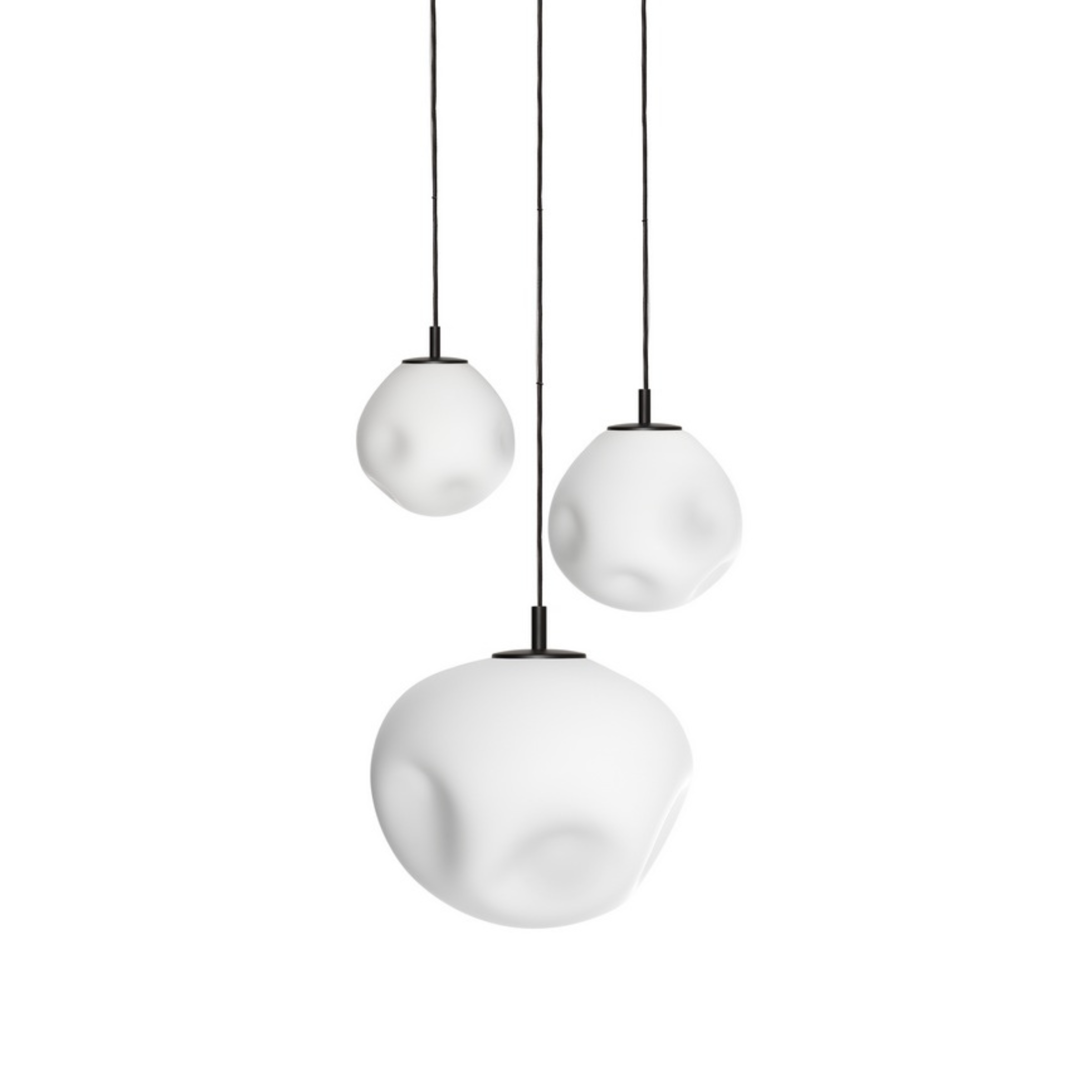 Driepunts hanglamp CLOE zwart