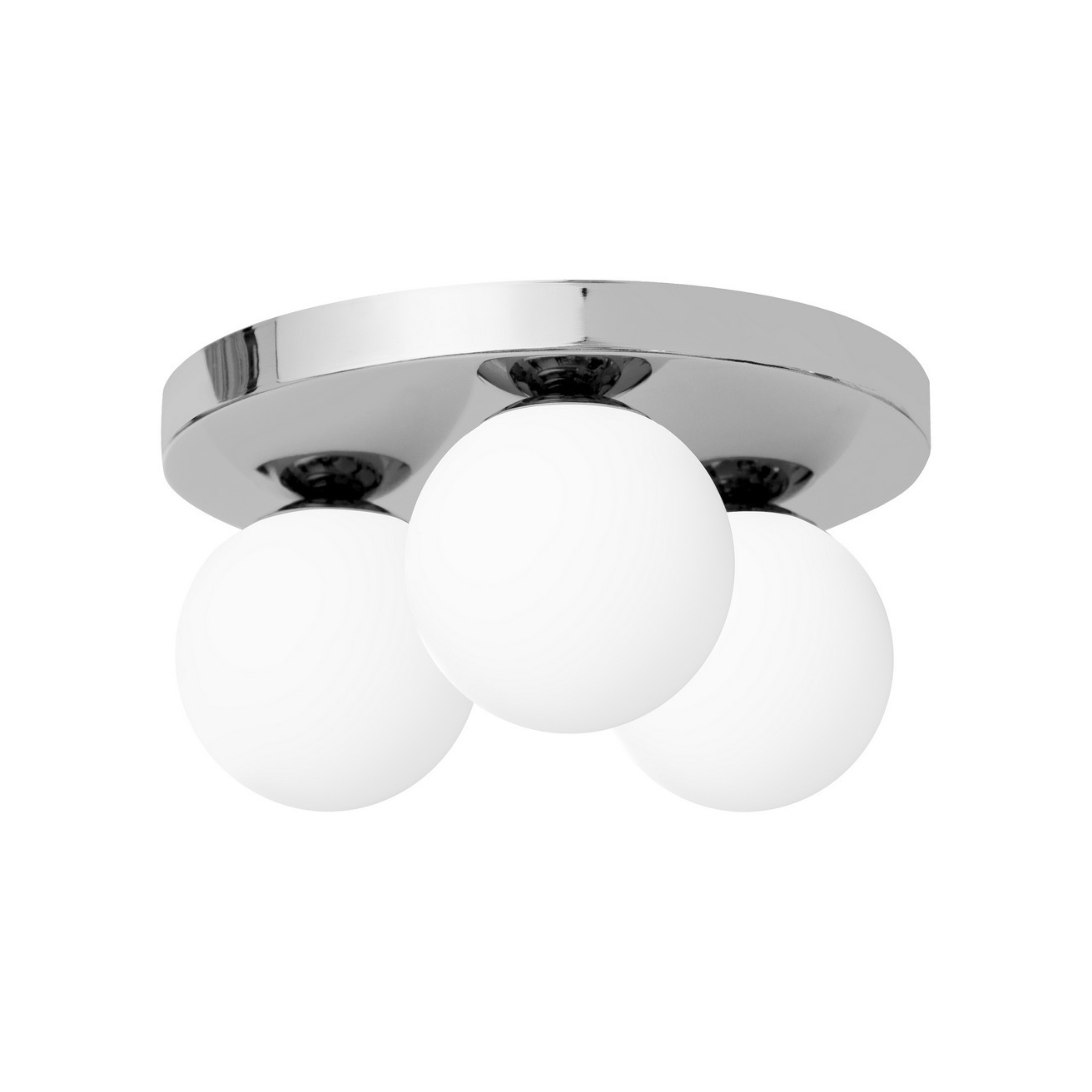MIJA chrome ceiling light