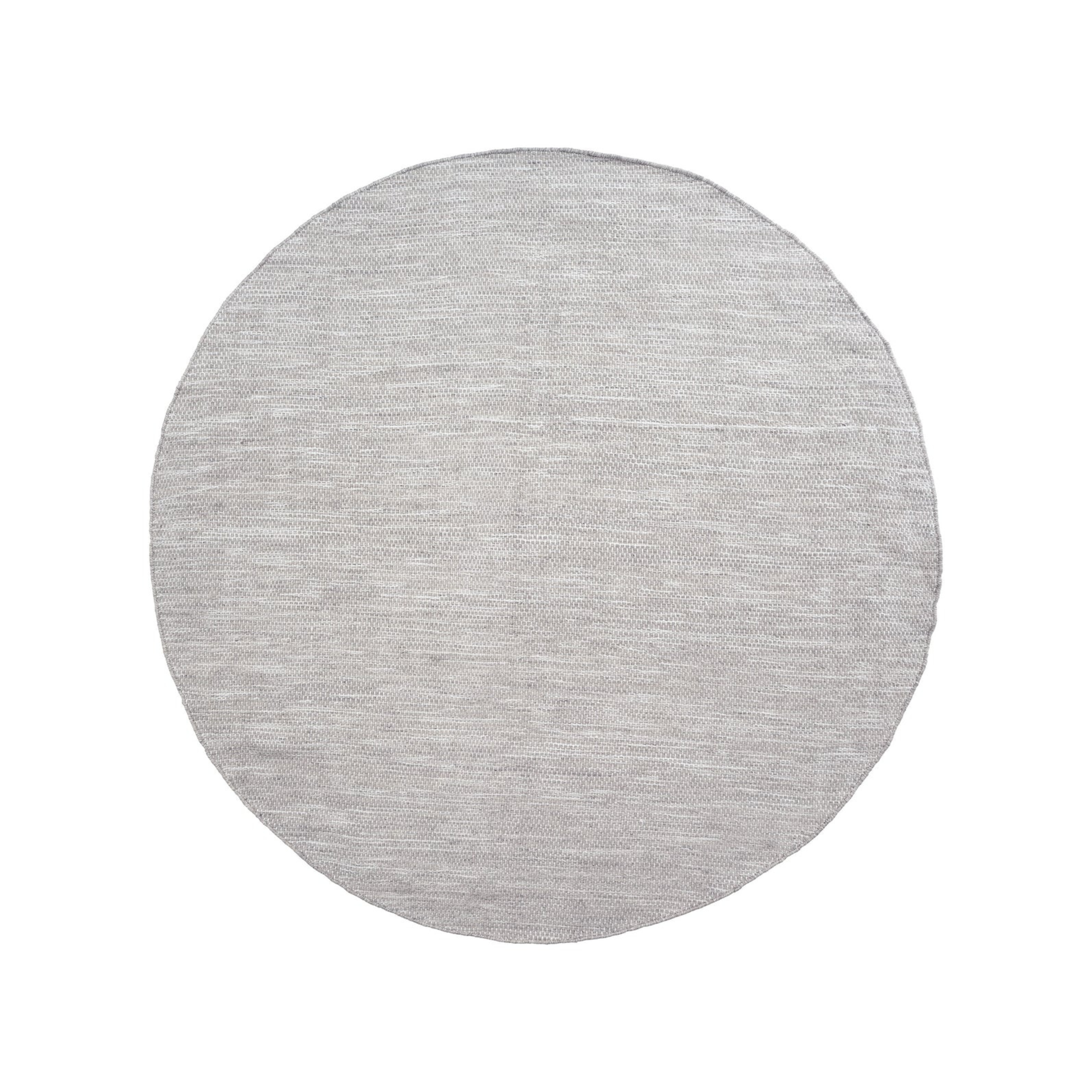 Rundteppich ADONIC MIST - STEEL grau