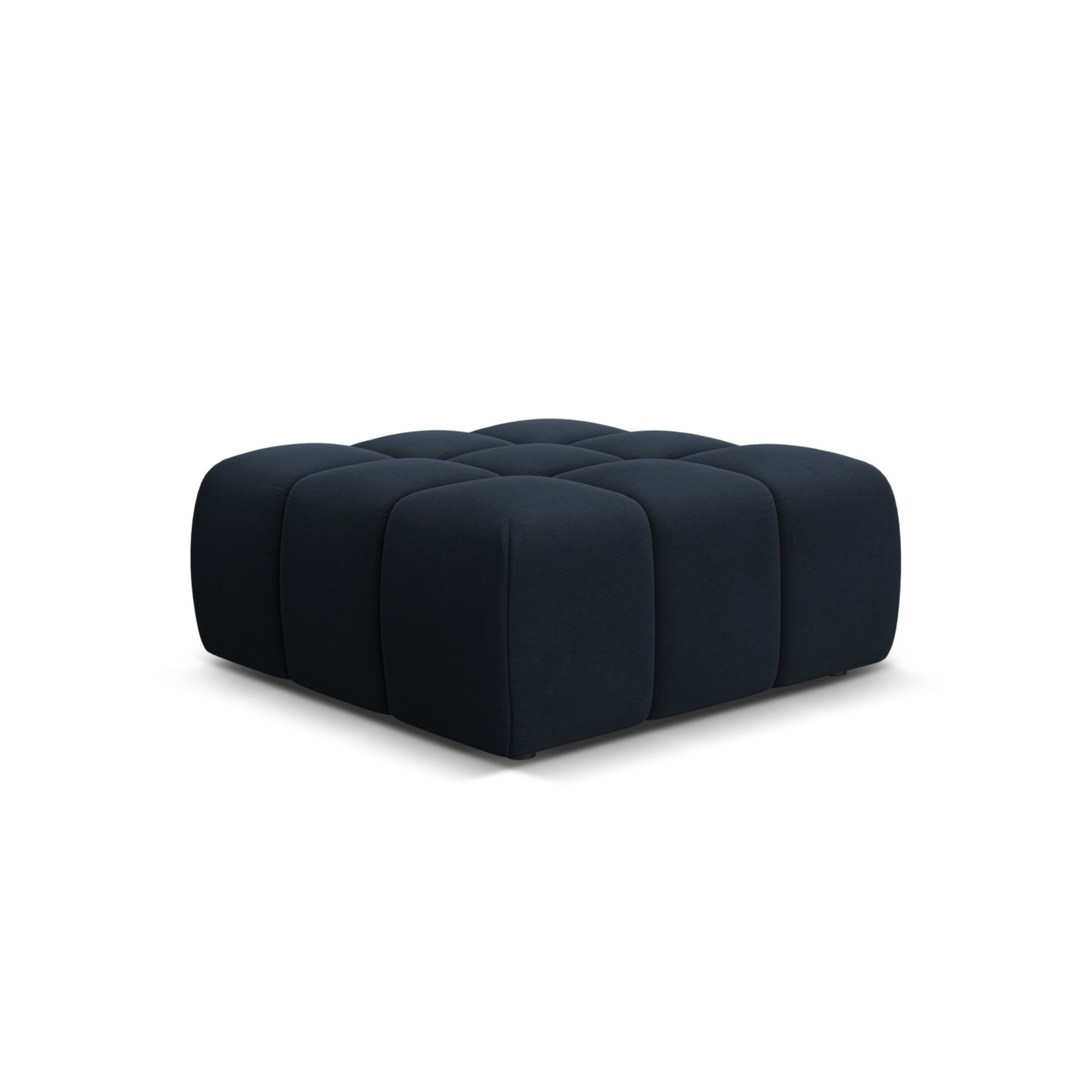 Pouf AGAVE granatrot Chenille