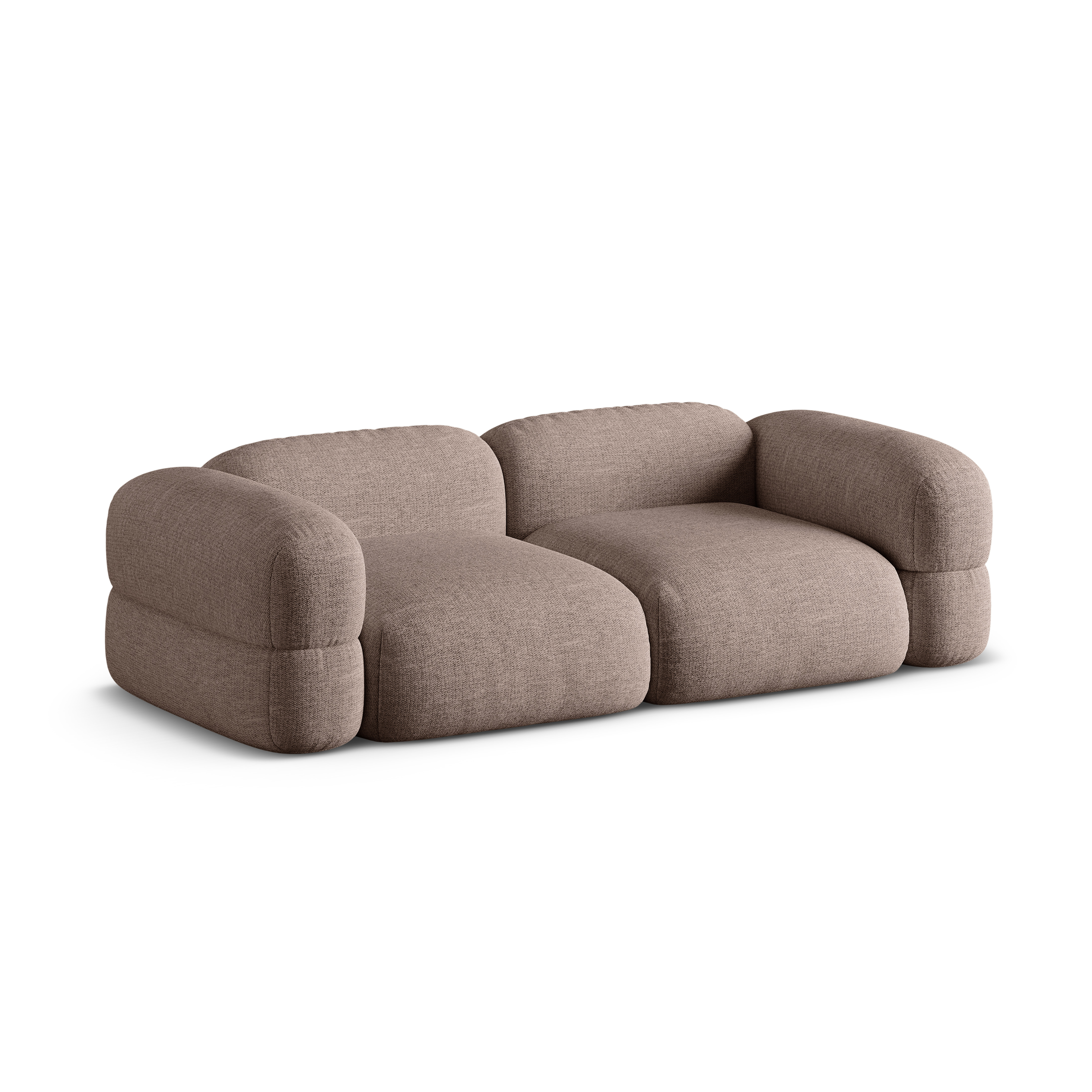 Sofa 4-persoons ROGER cappuccino szenil