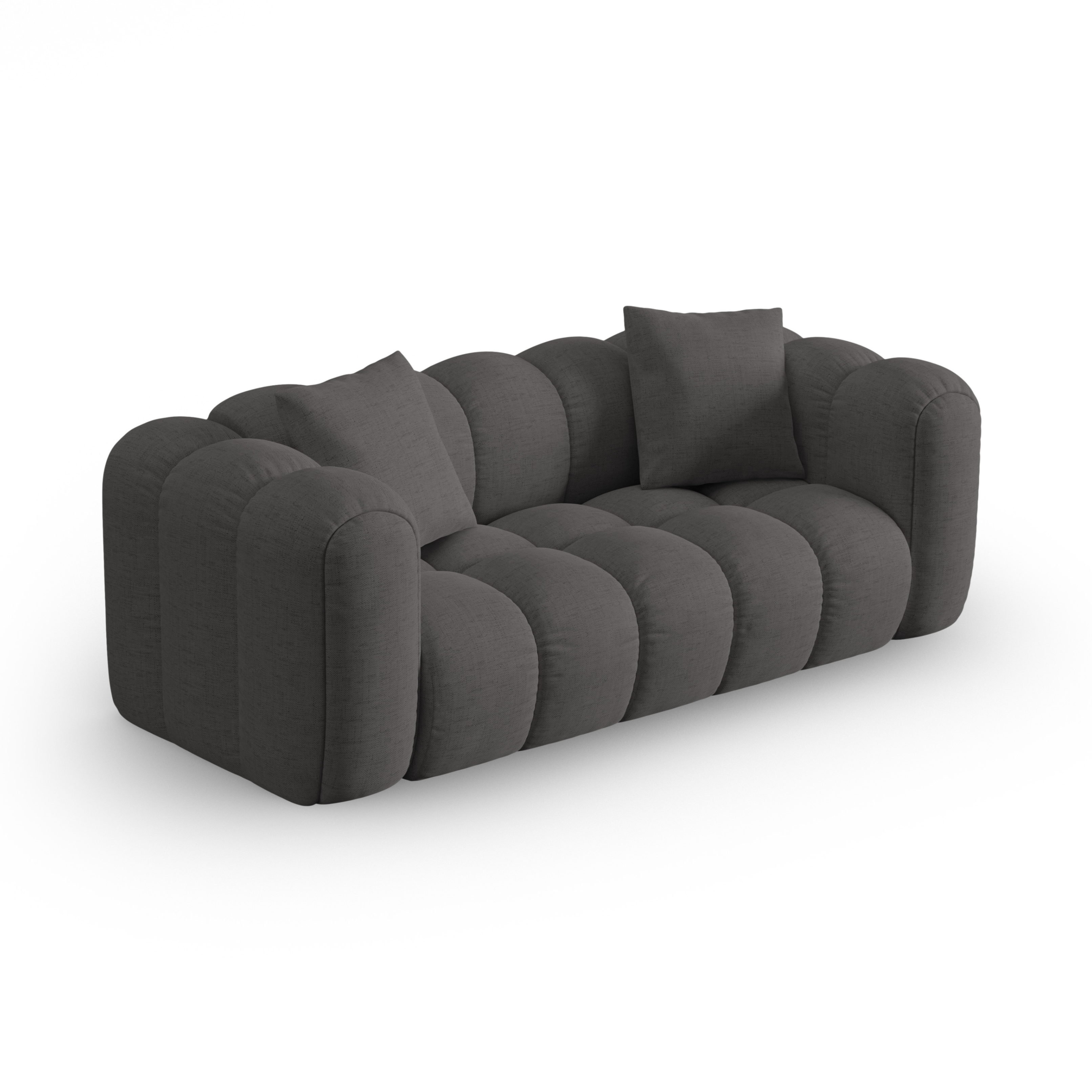 Sofa 3-zits ASTRO grijs chenille