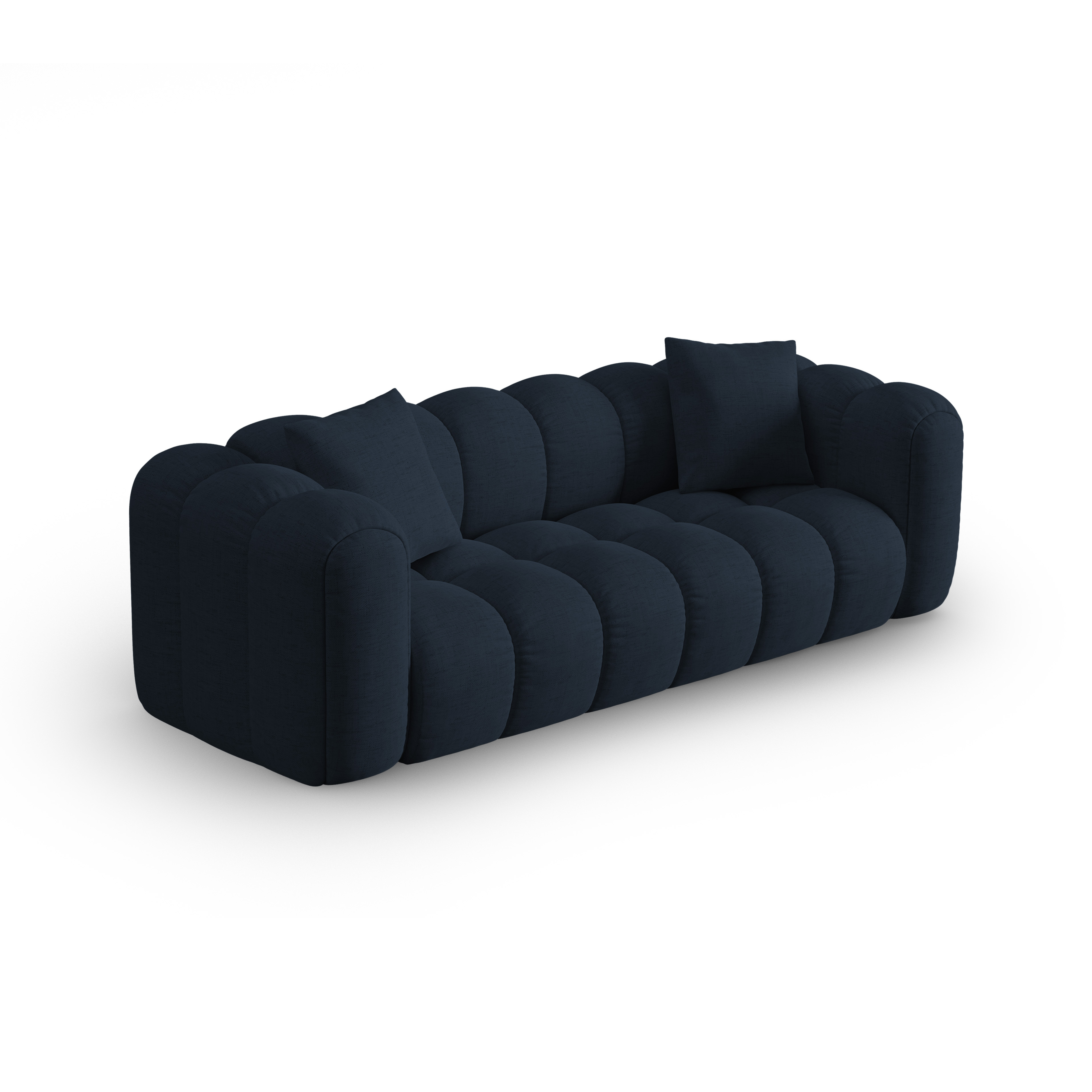 Sofa 4-Sitzer ASTRO königsblau Chenille