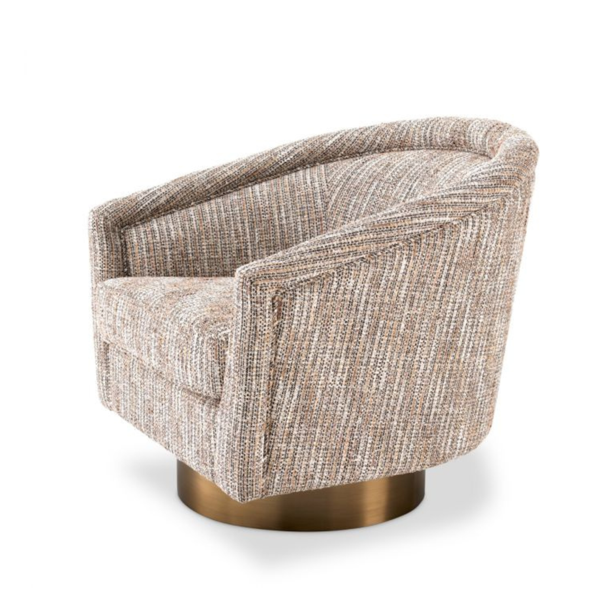 Draaistoel CATENE beige melange