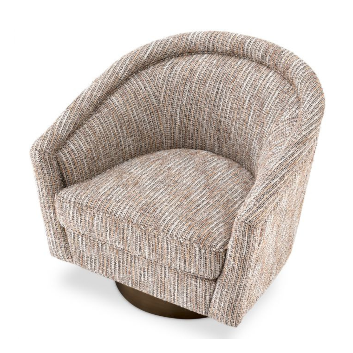 Draaistoel CATENE beige melange