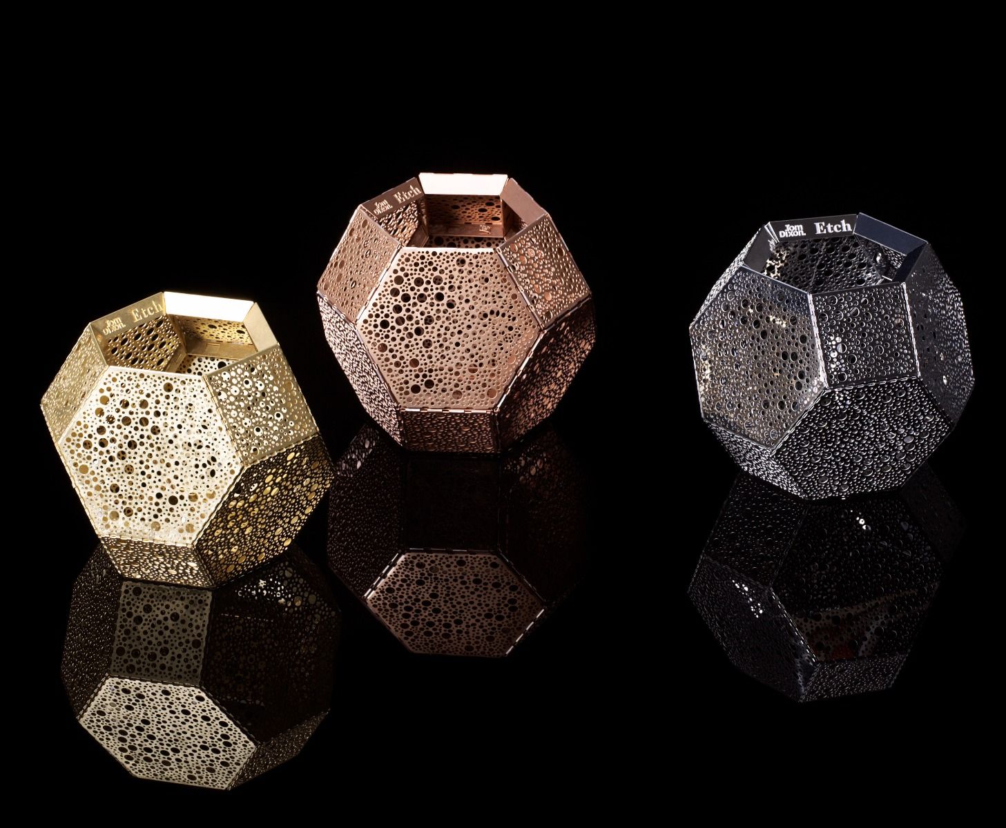 Kandelaar ETCH van messing