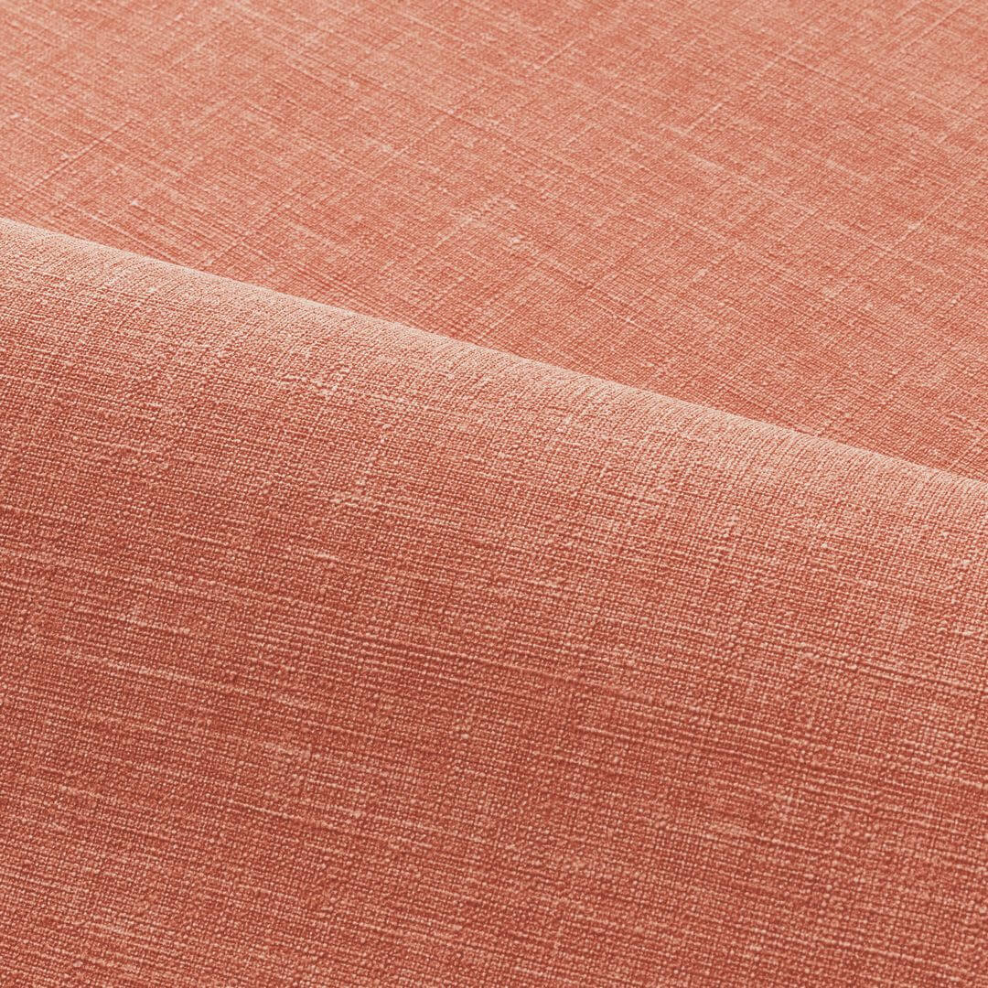 Structural wallpaper imitating linen canvas SHINOK - CORAIL coral