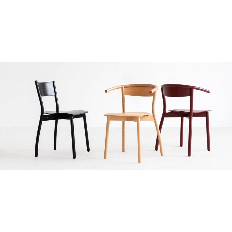 Chair wave A-1906 solid beech wood