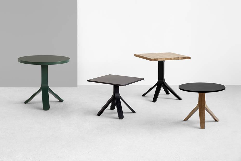 Ronde houten salontafel HEY STK-1713