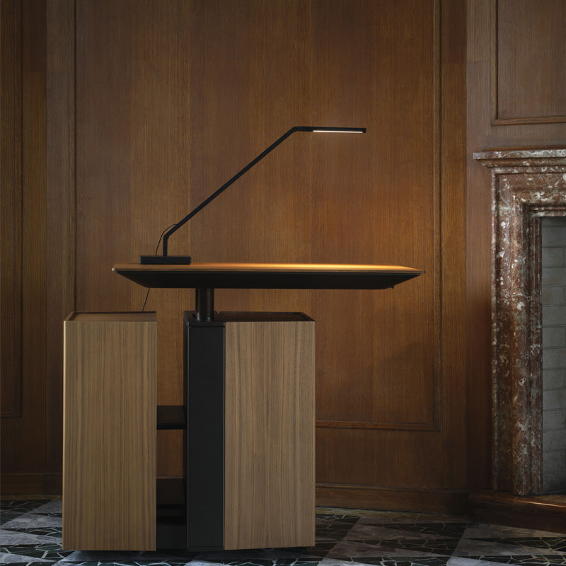 Bureau lamp UNTITLED LINEAR zwart