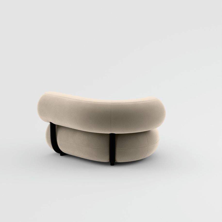 Modulaire bank FAT - rechtszijdig gestoffeerd module