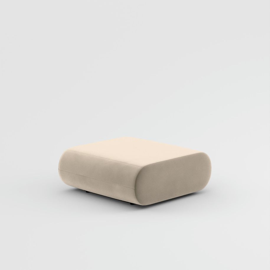 Otomana FAT gestoffeerd