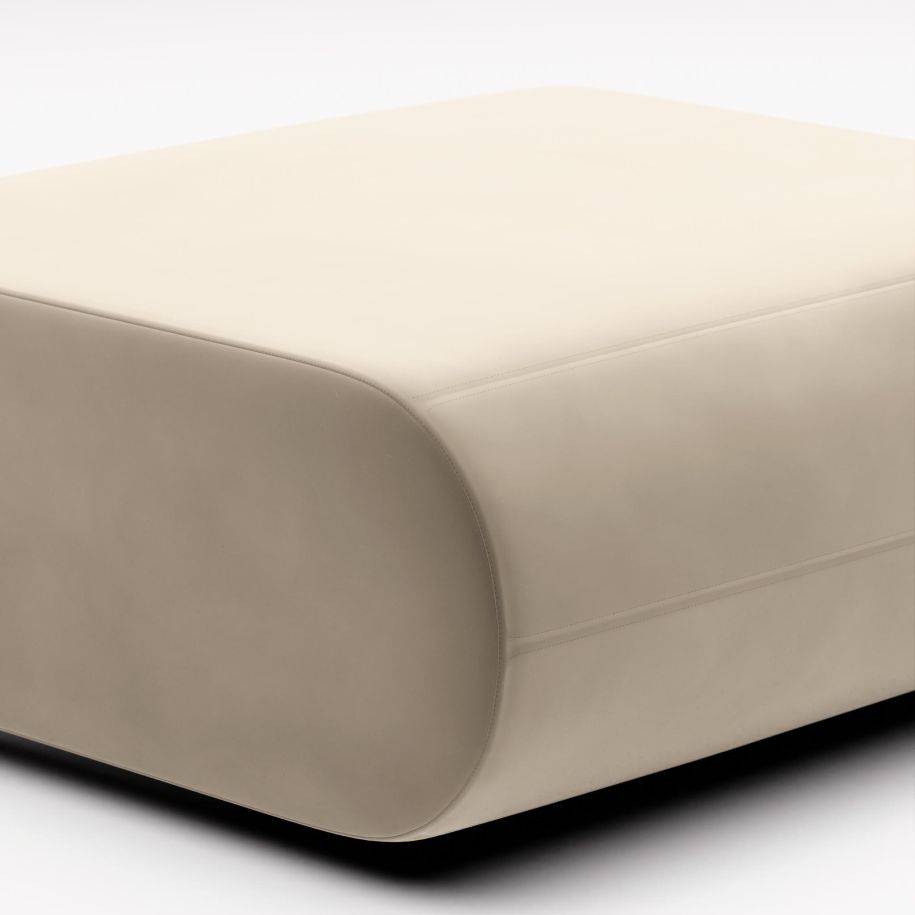 Otomana FAT gestoffeerd