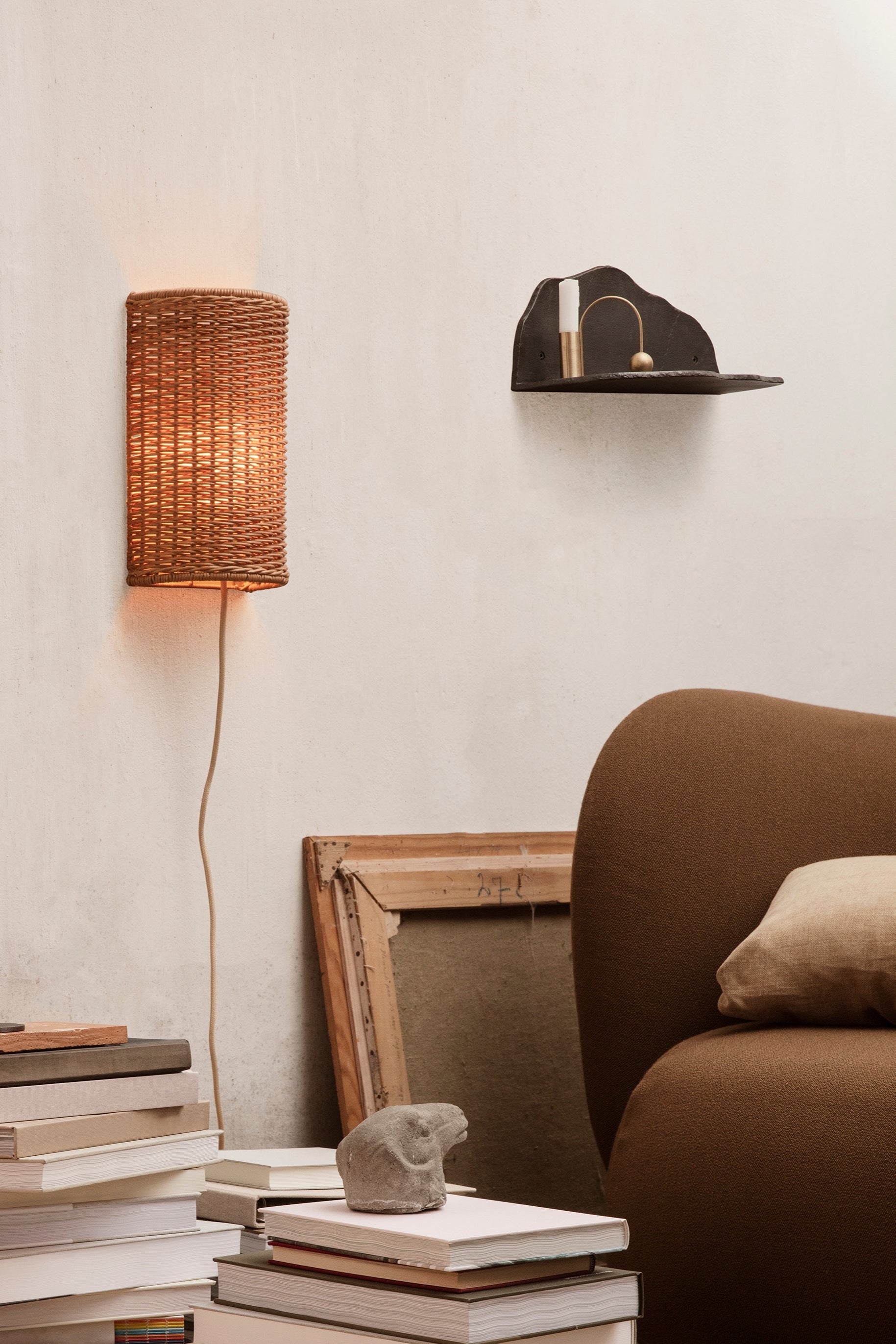 Plank FRACTURE zwart aluminium