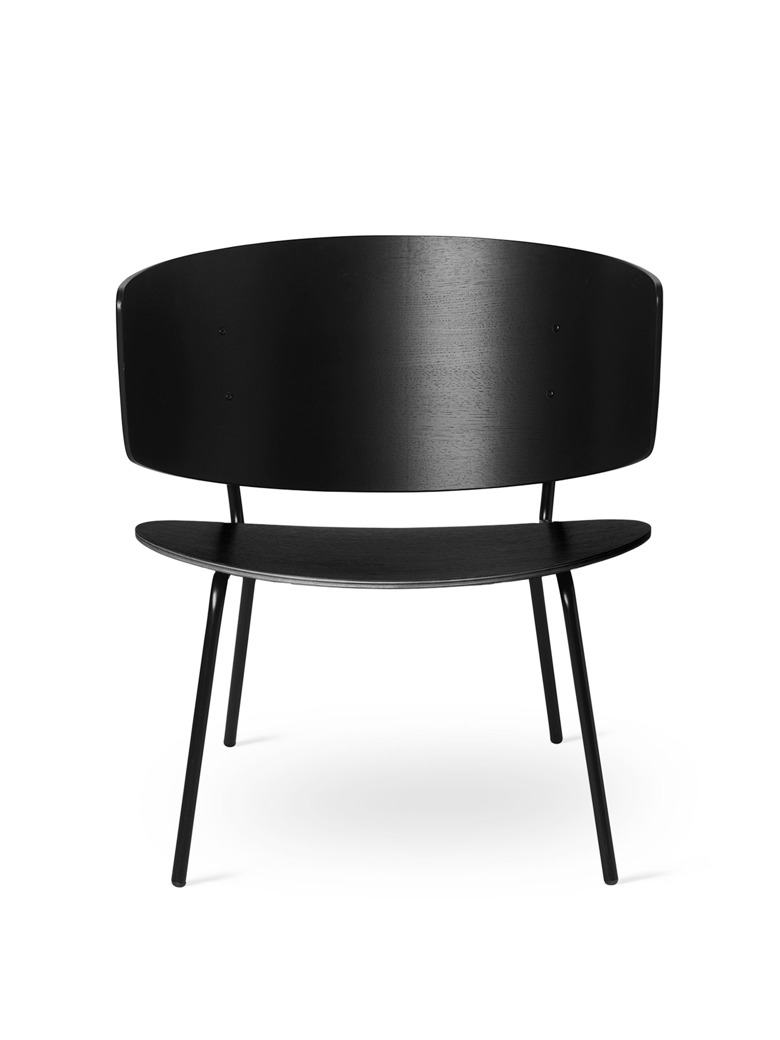 HERMAN LOUNGE Sessel schwarz