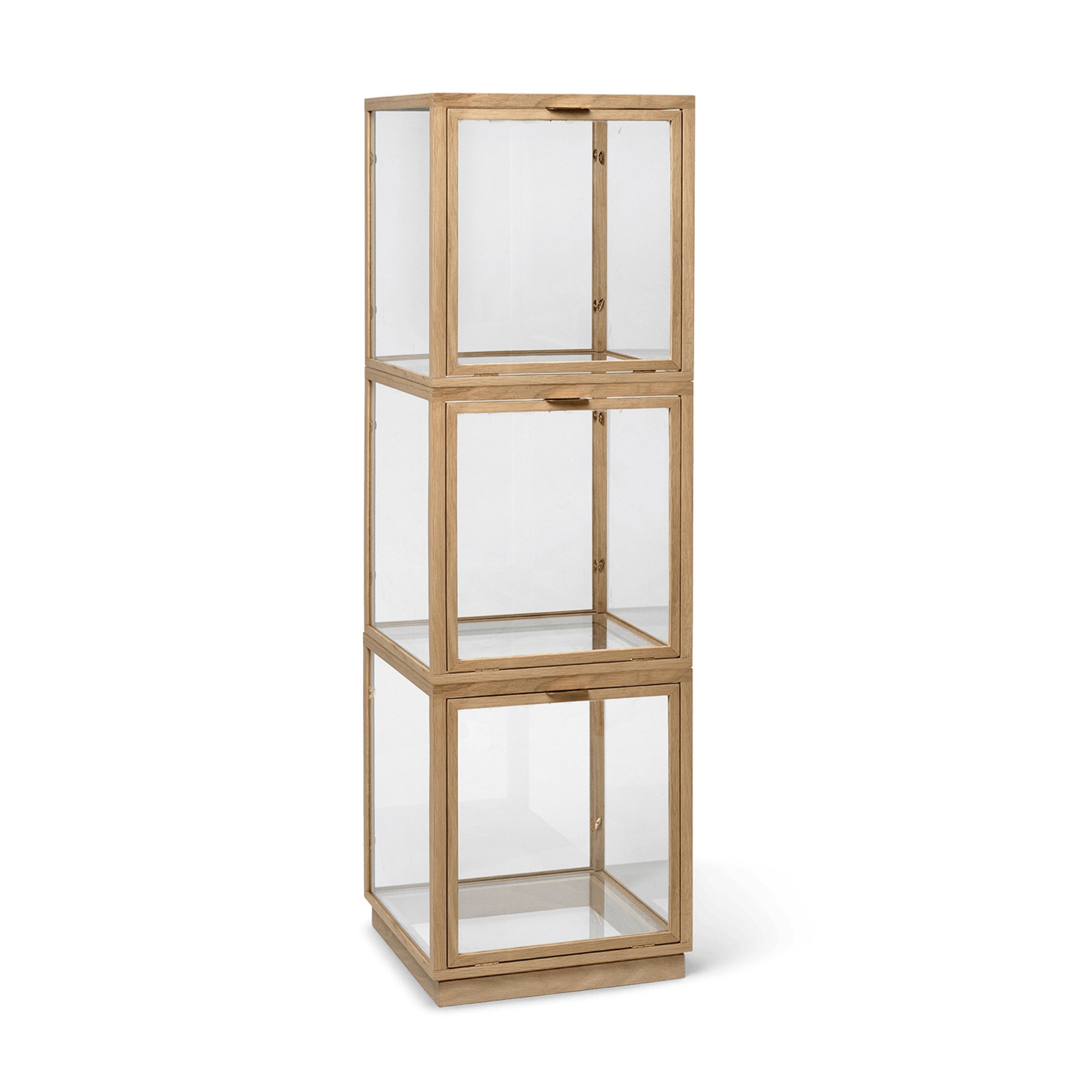 MIRU GLASS MONTRE Display Cabinet Oak