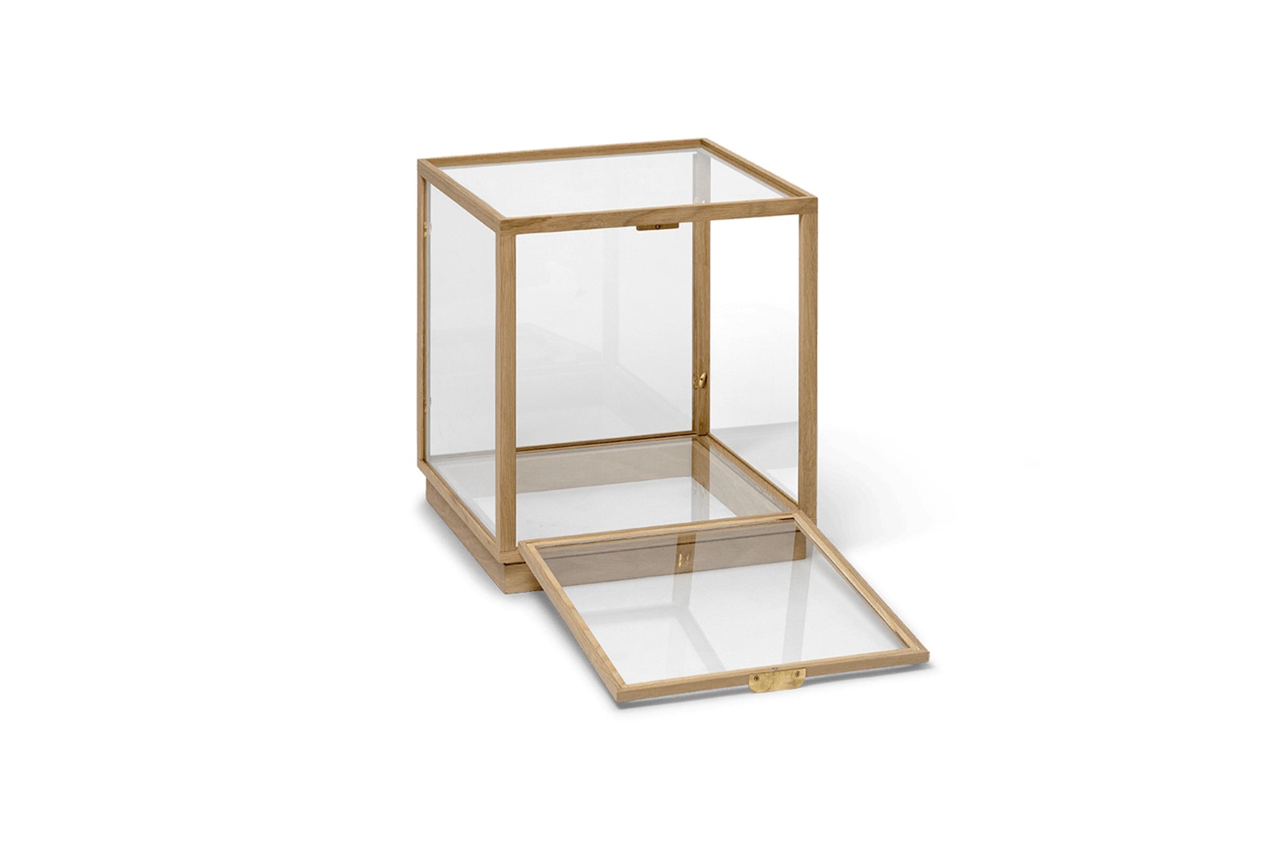 MIRU GLASS MONTRE Display Cabinet Oak